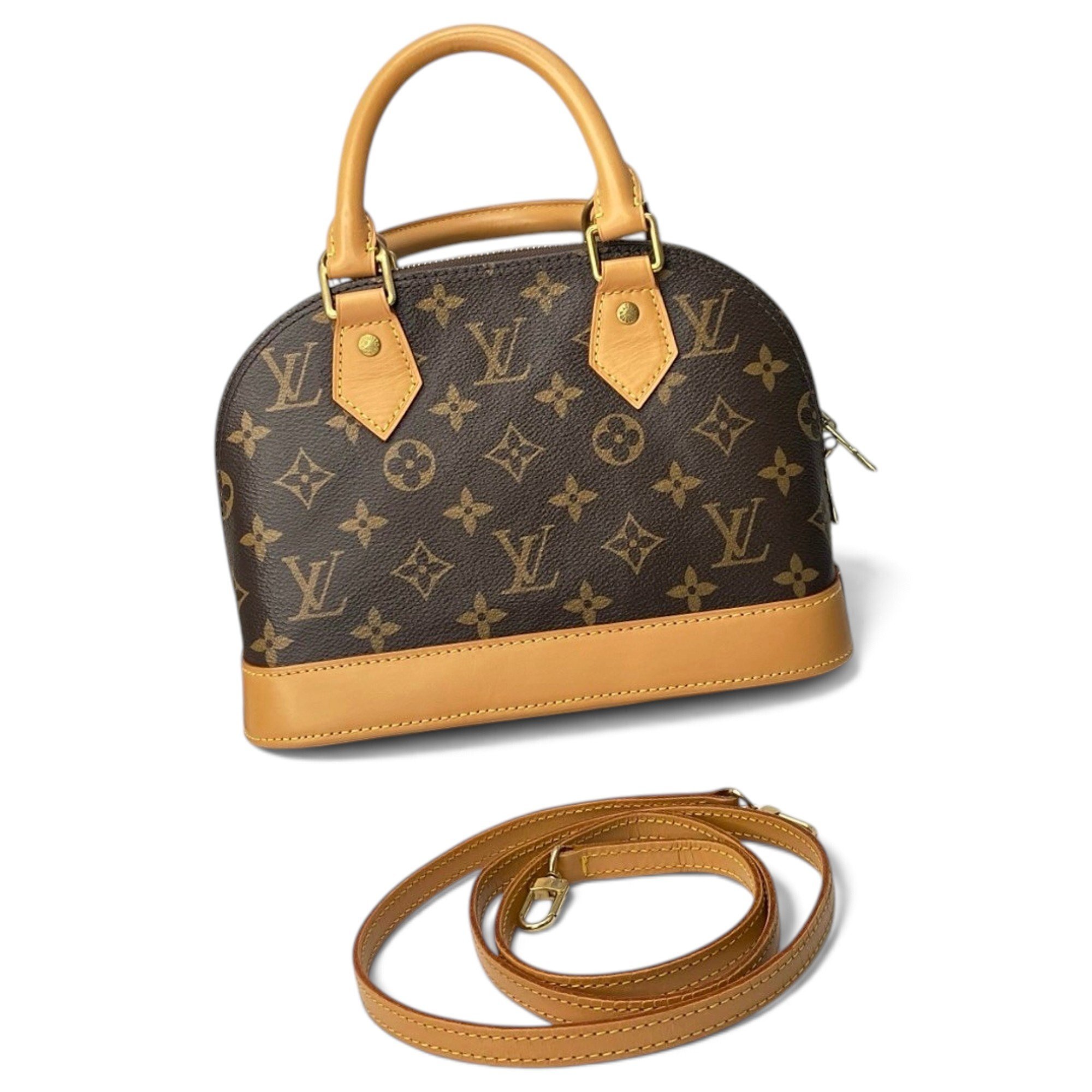 Alma BB leather handbag