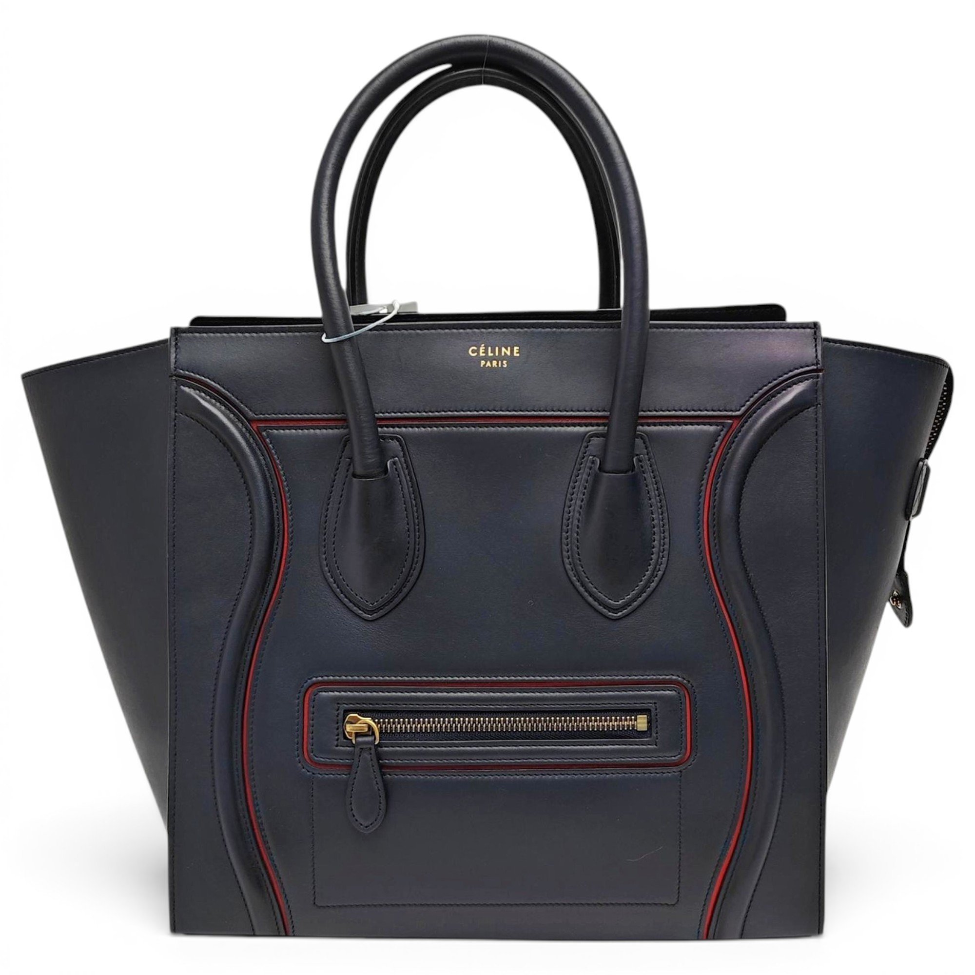 Luggage leather handbag
