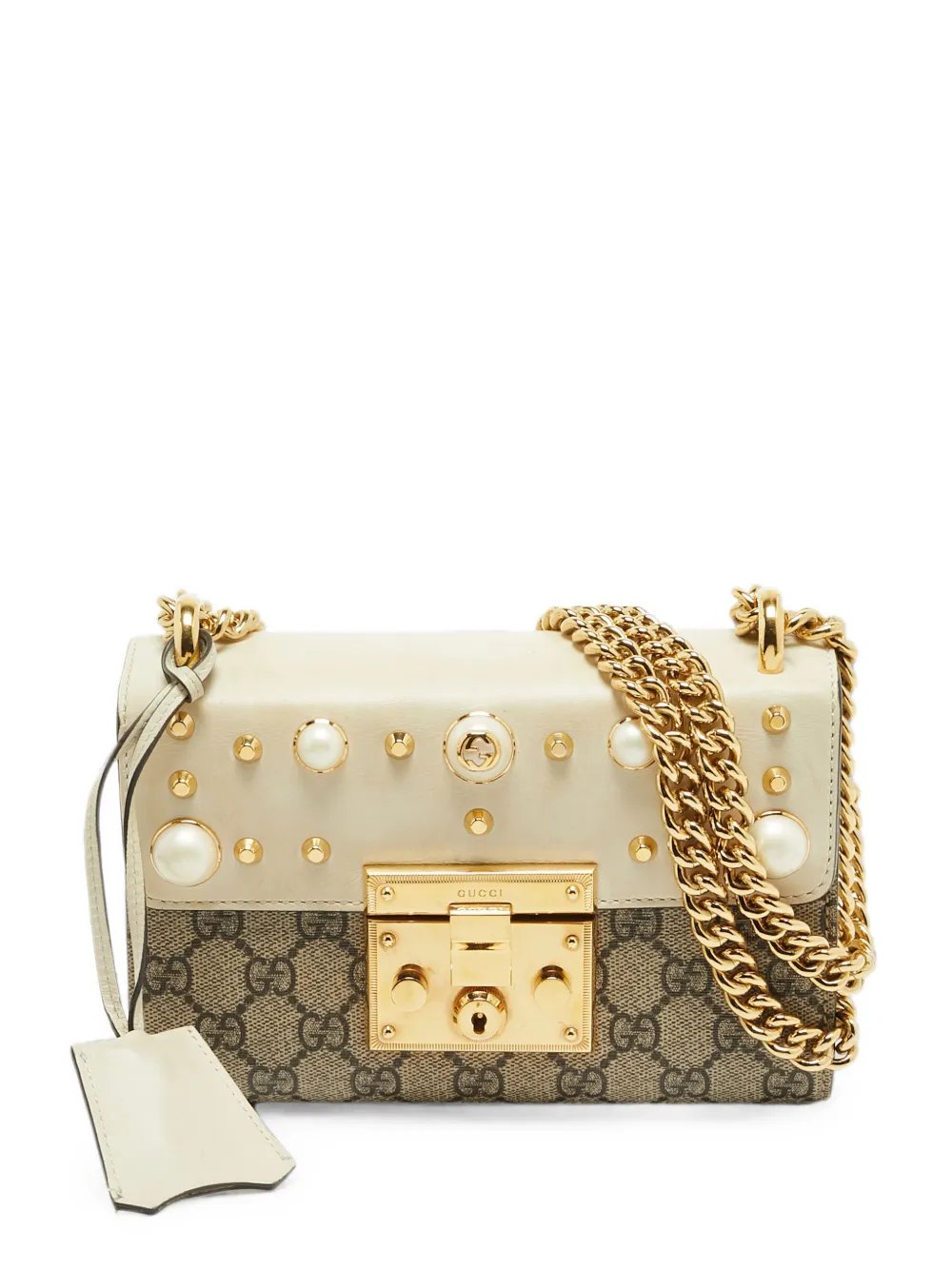 small Padlock GG Supreme shoulder bag