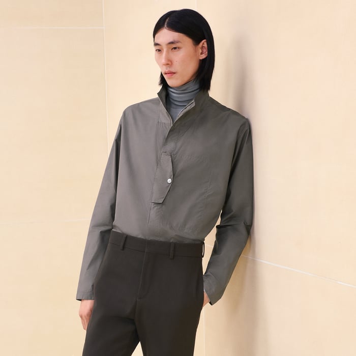 Tourbe "Poche a Cheval" Boxy Fit Jacket Shirt