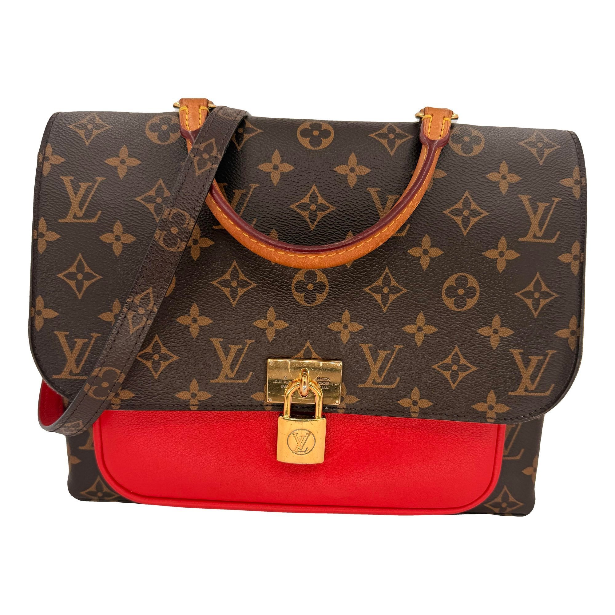 Louis Vuitton Marignan leather handbag