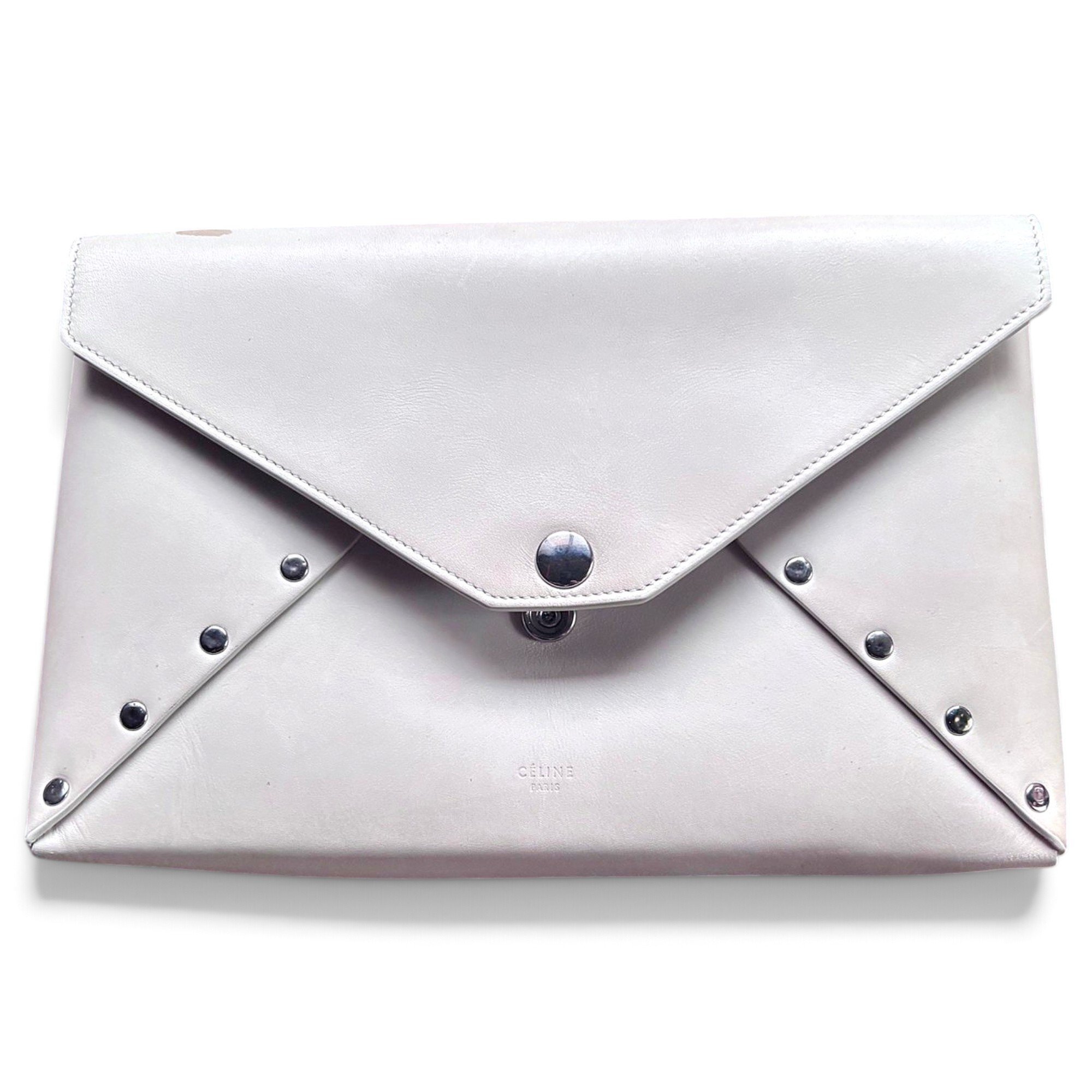 Pocket leather crossbody bag