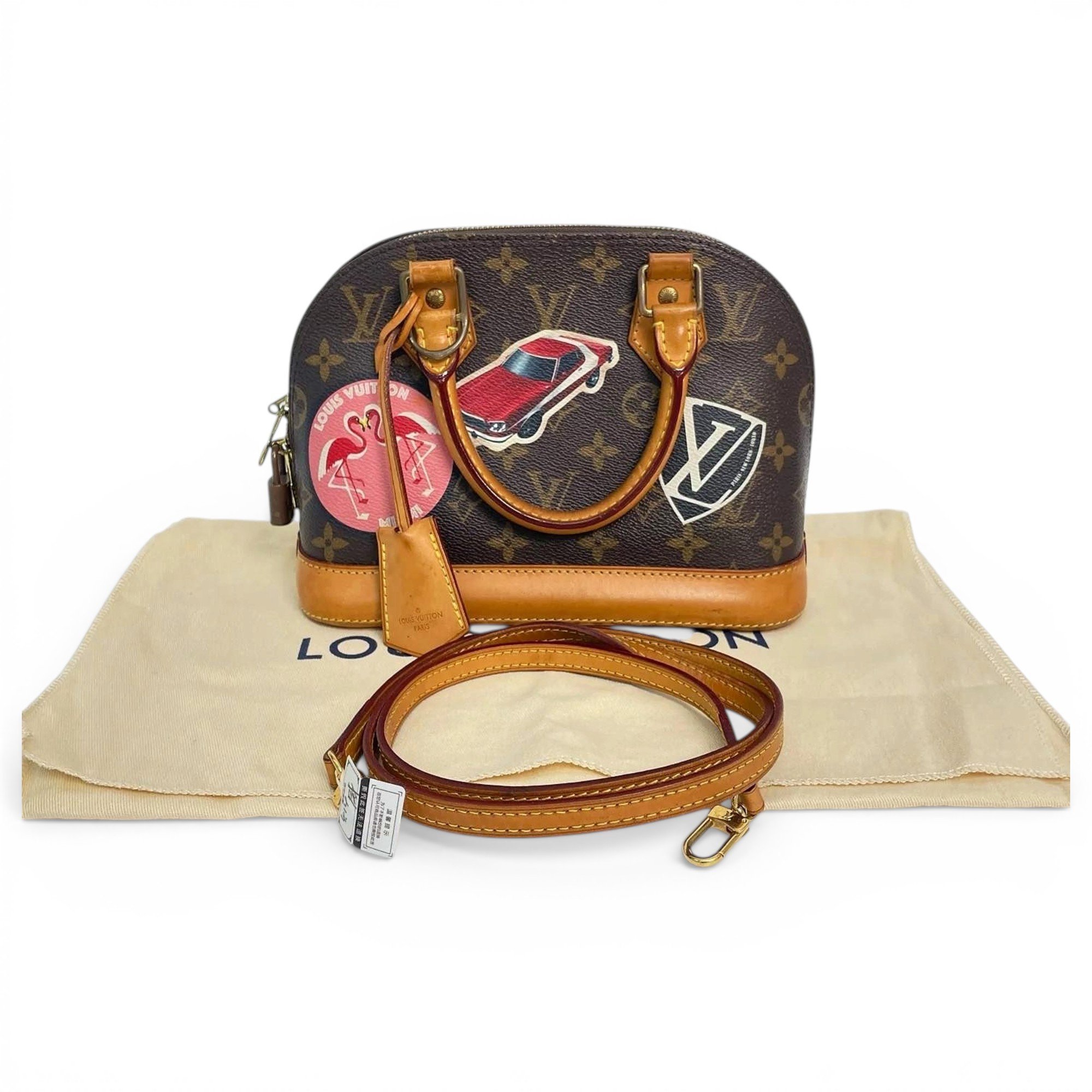 Alma cloth handbag