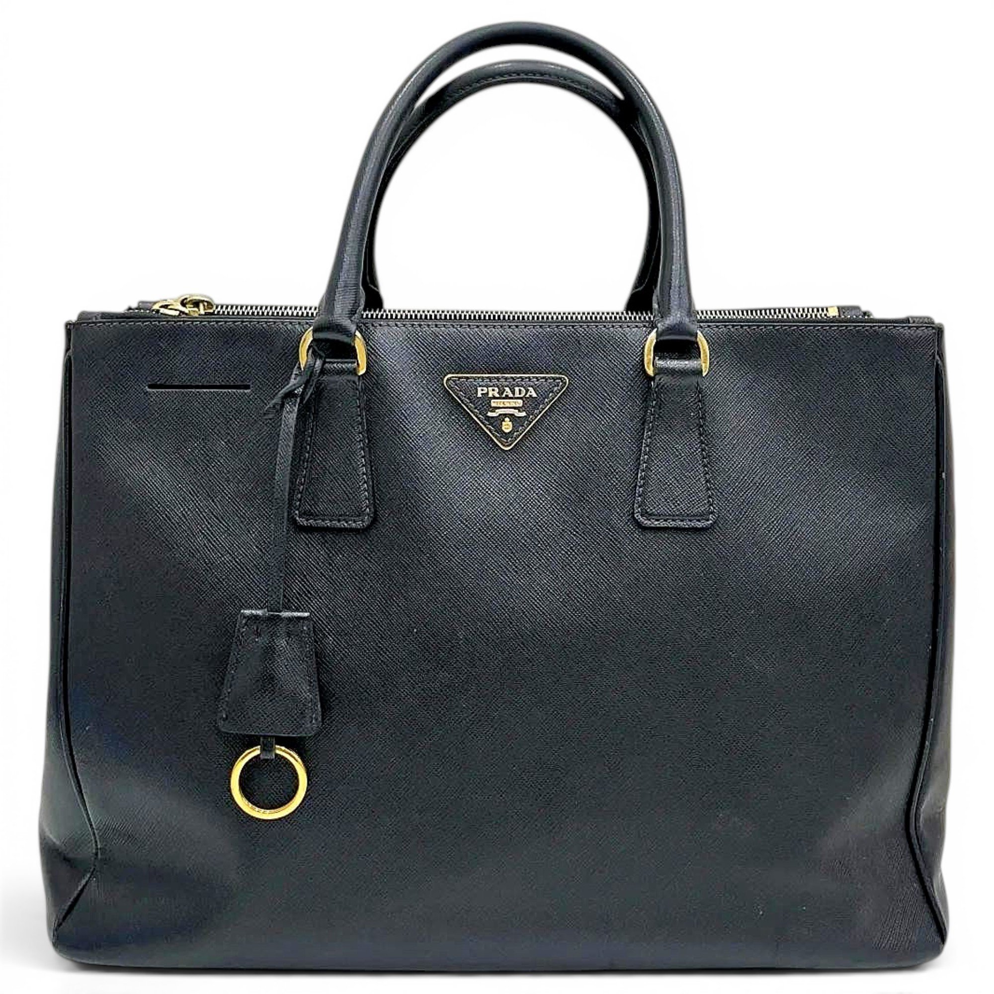 Leather tote