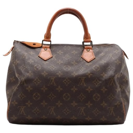 Speedy leather bag
