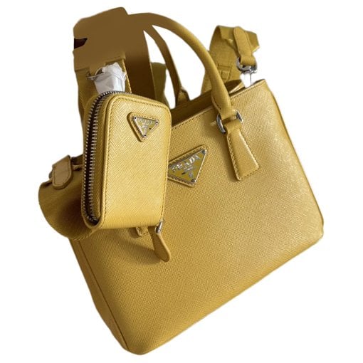Galleria leather handbag