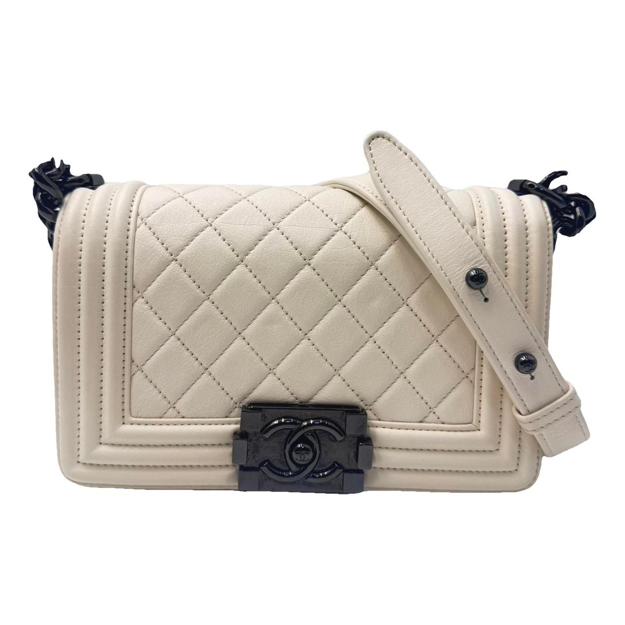 Boy leather crossbody bag