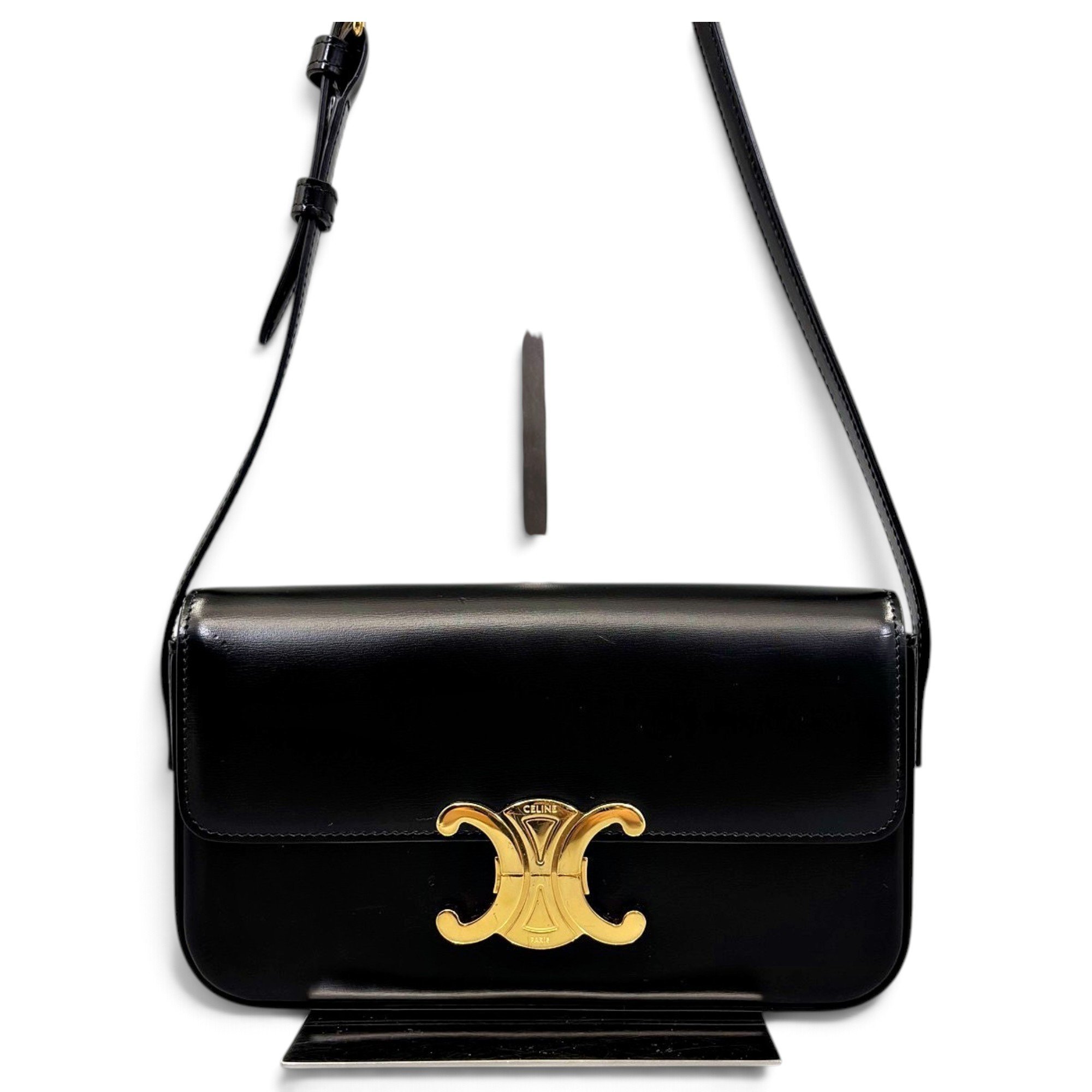 Celine Triomphe Long leather handbag