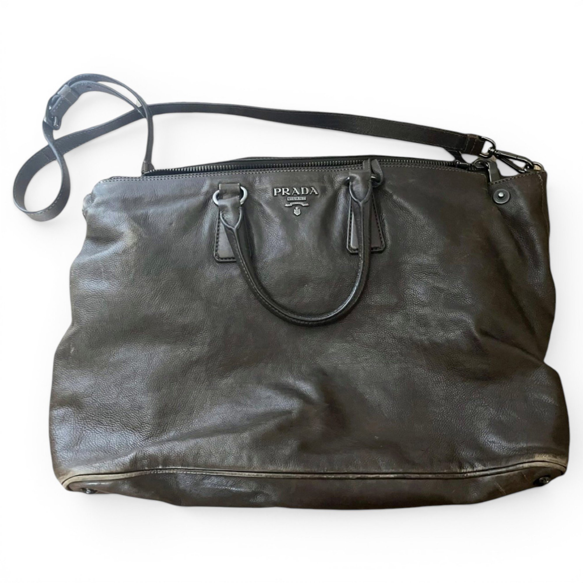 Galleria leather handbag