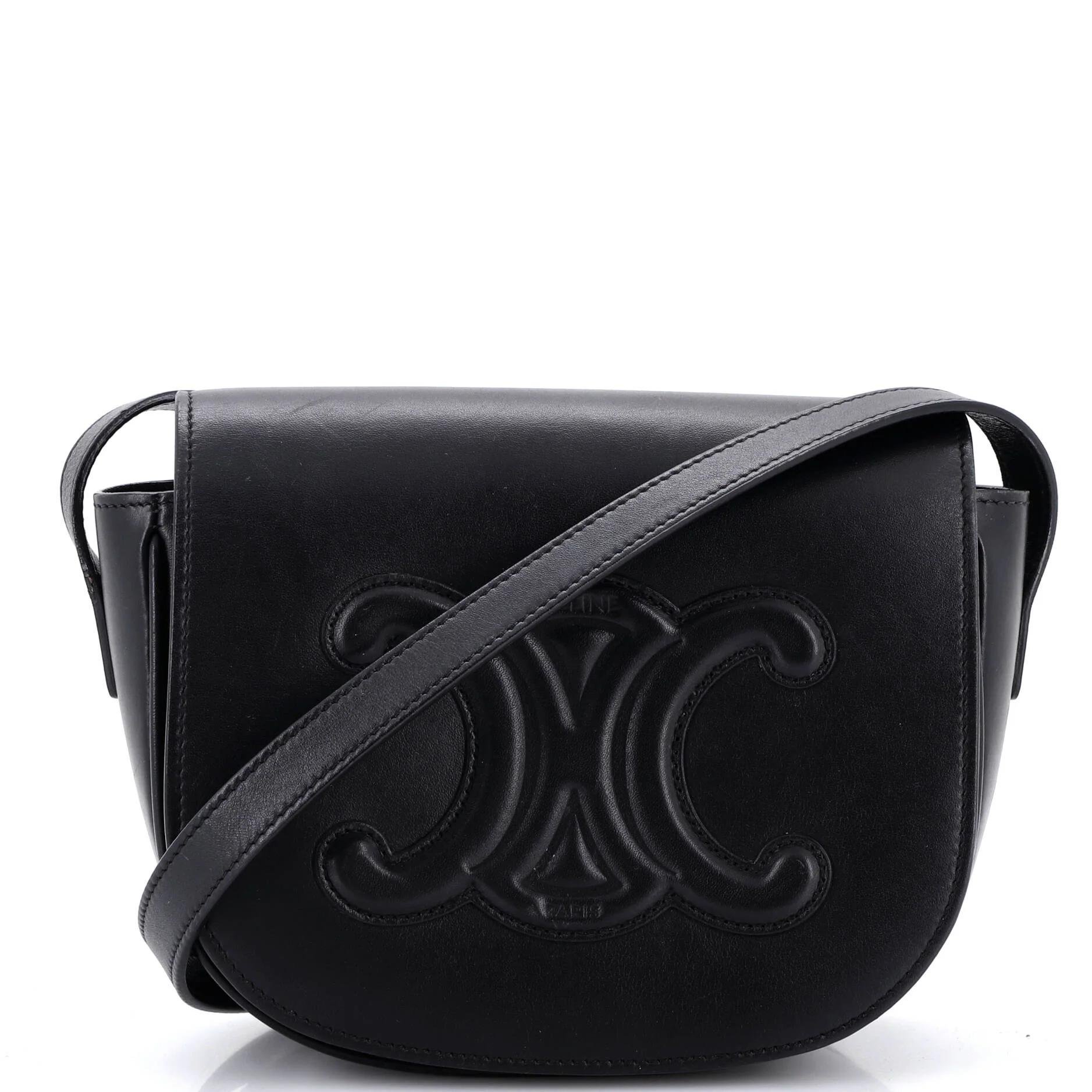 Leather crossbody bag
