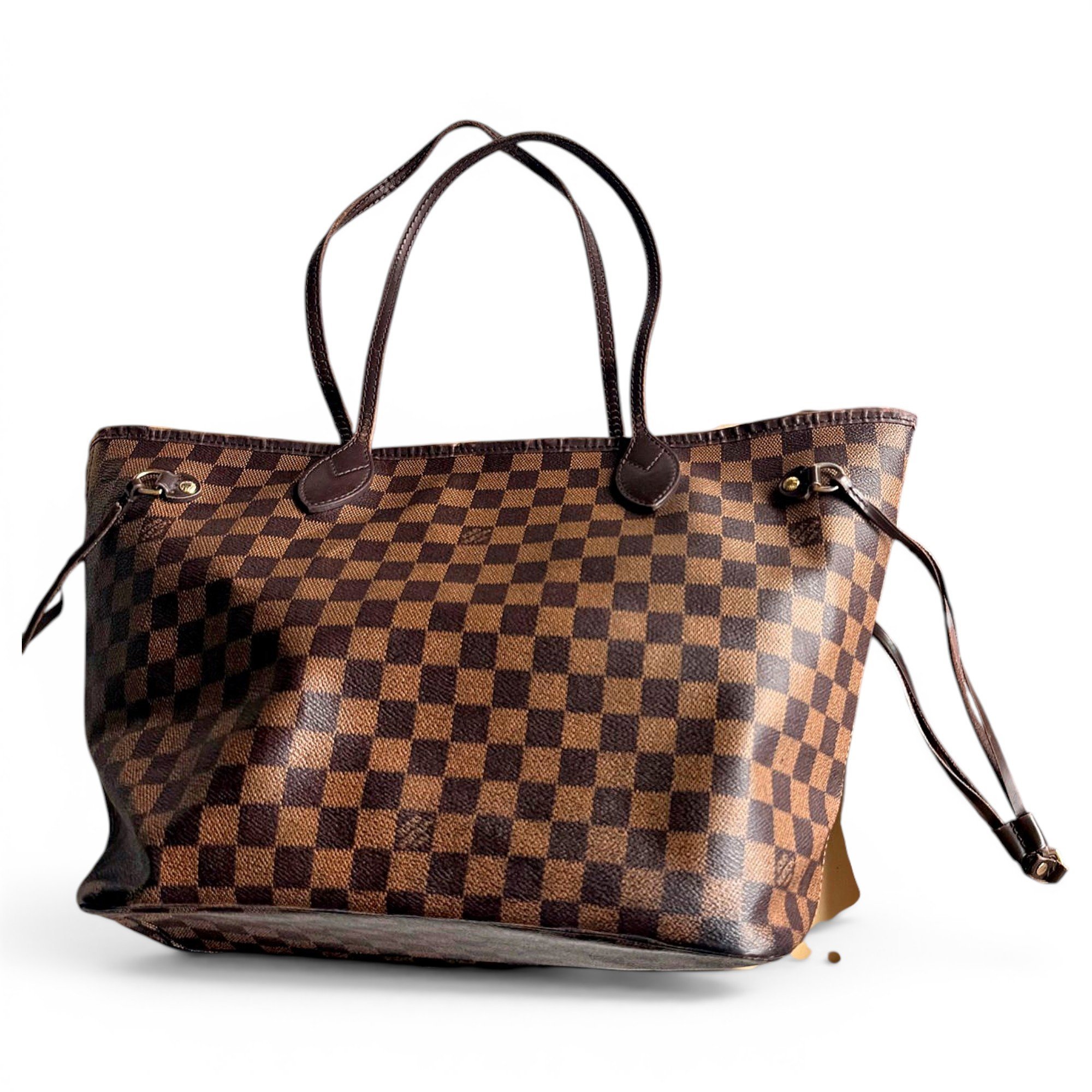 Neverfull leather tote