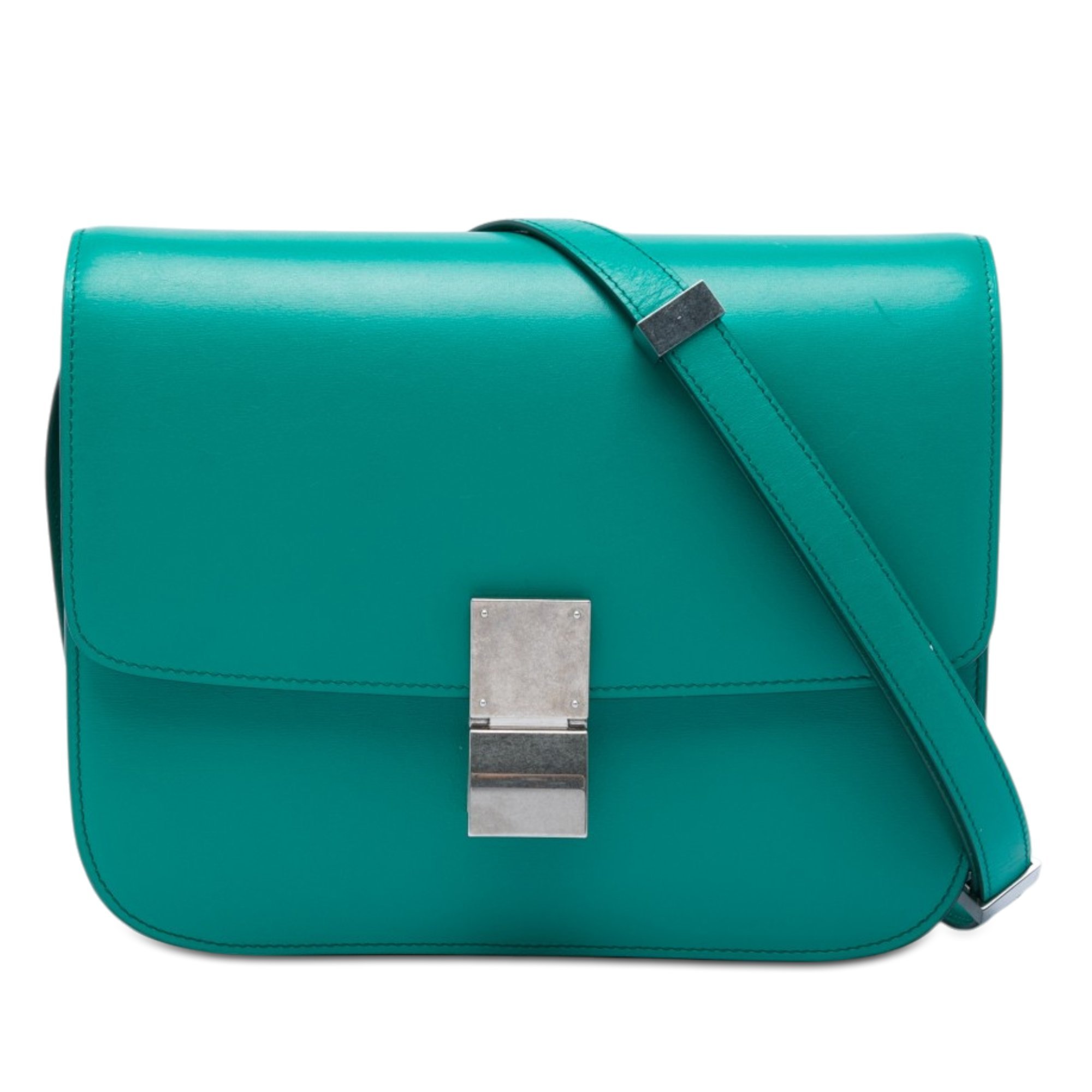Classic leather handbag