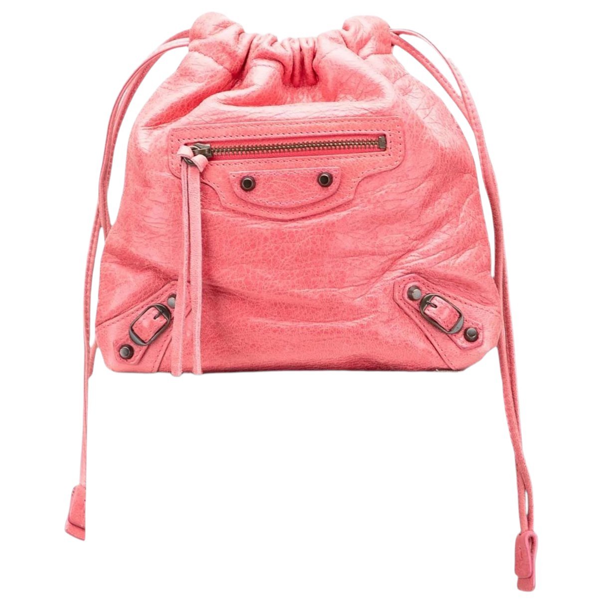B leather bag