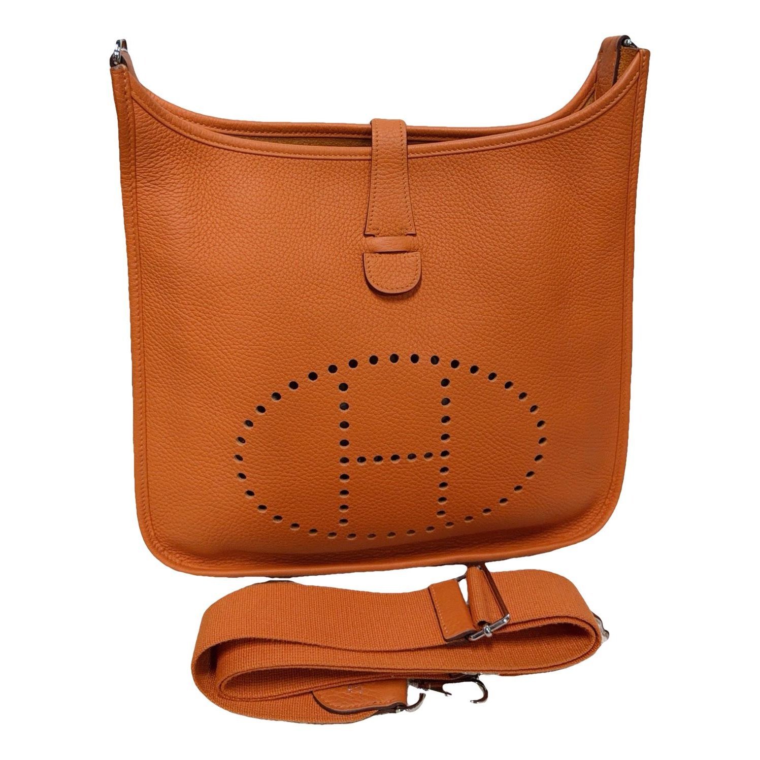 Evelyne leather crossbody bag