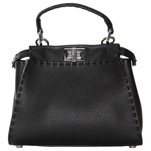 Peekaboo leather handbag