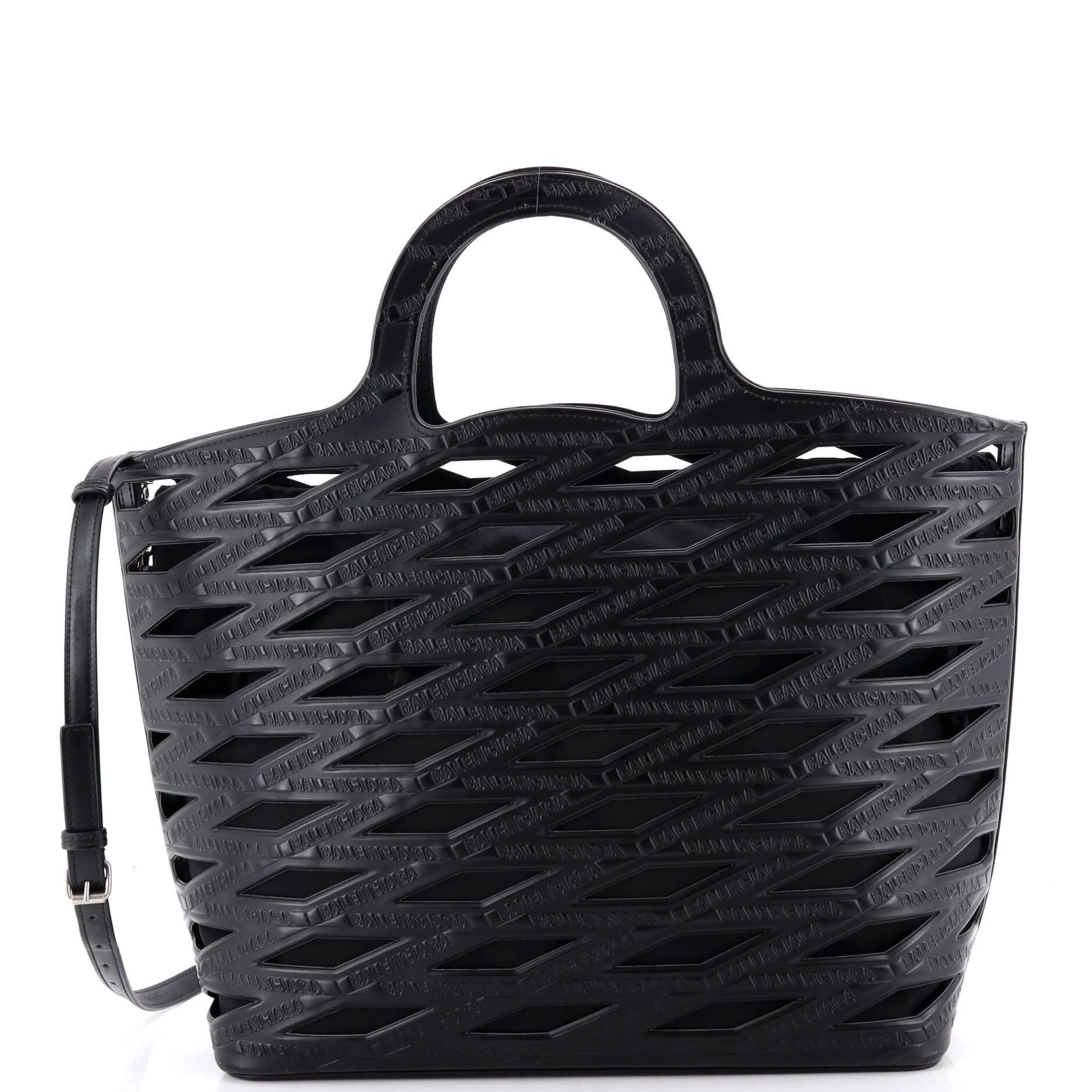 Leather tote