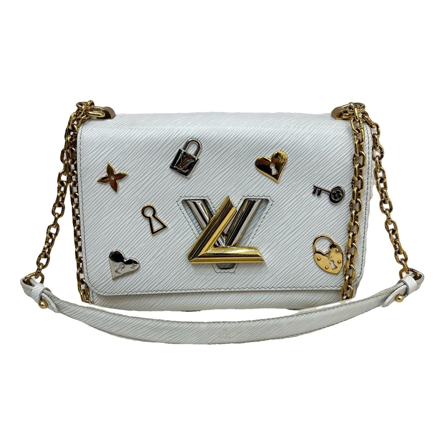 Twist leather handbag