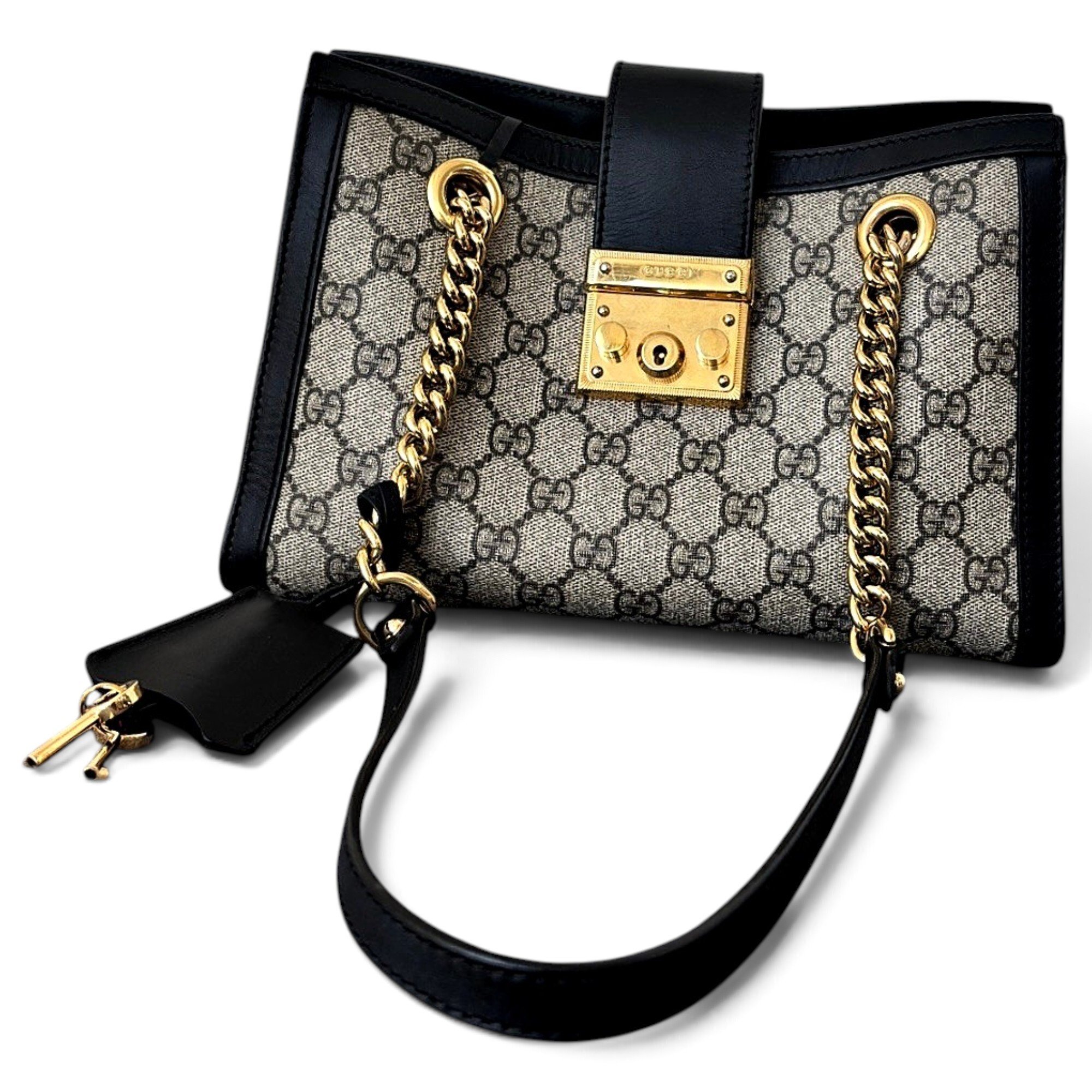 Padlock cloth handbag