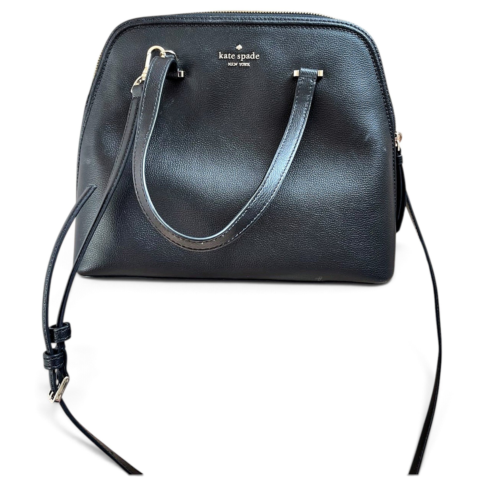 Leather satchel