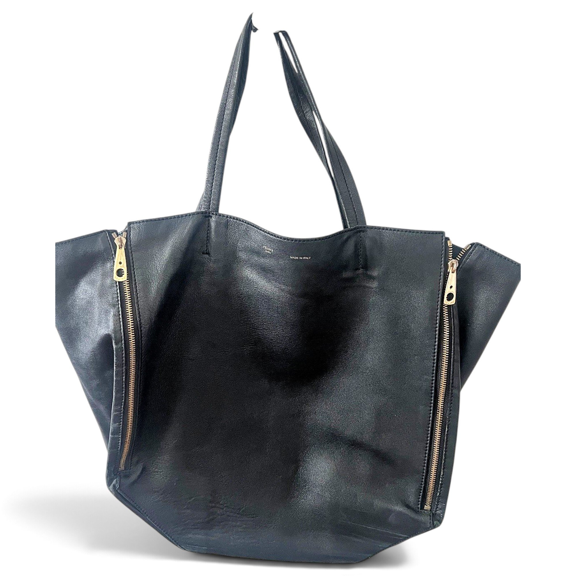 Phantom leather tote