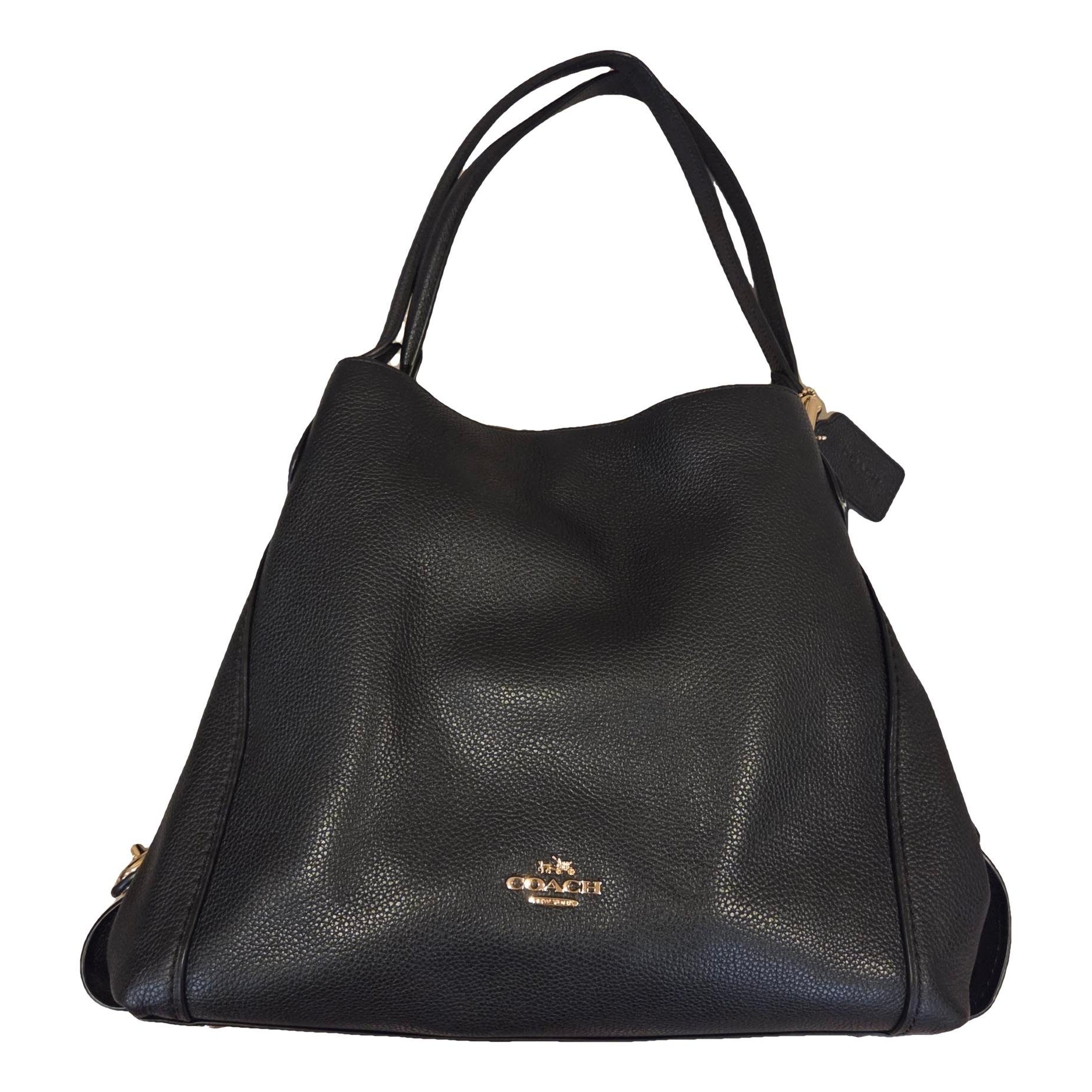 Edie leather handbag