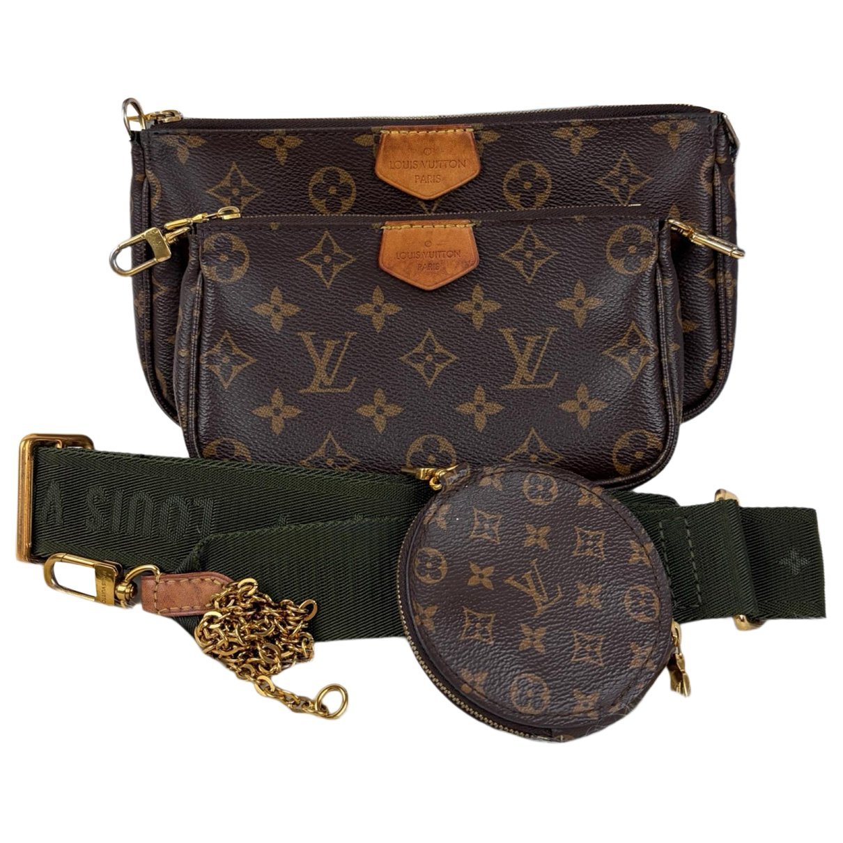 Multi Pochette Accessoires leather crossbody bag