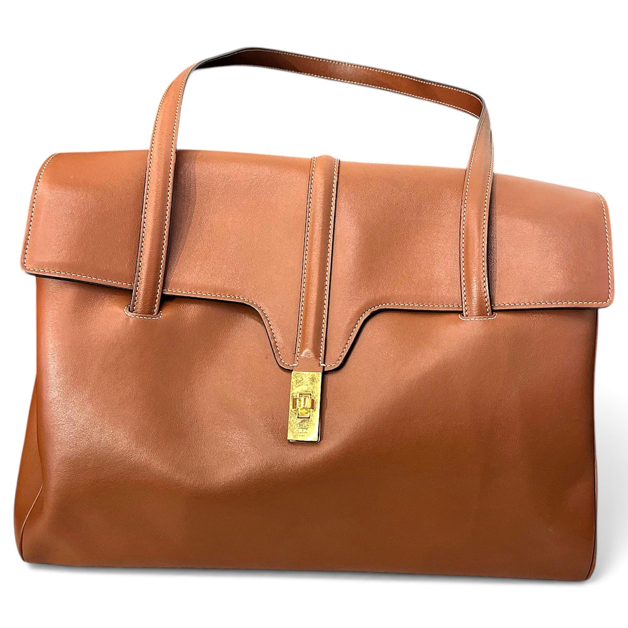 Sac 16 leather handbag