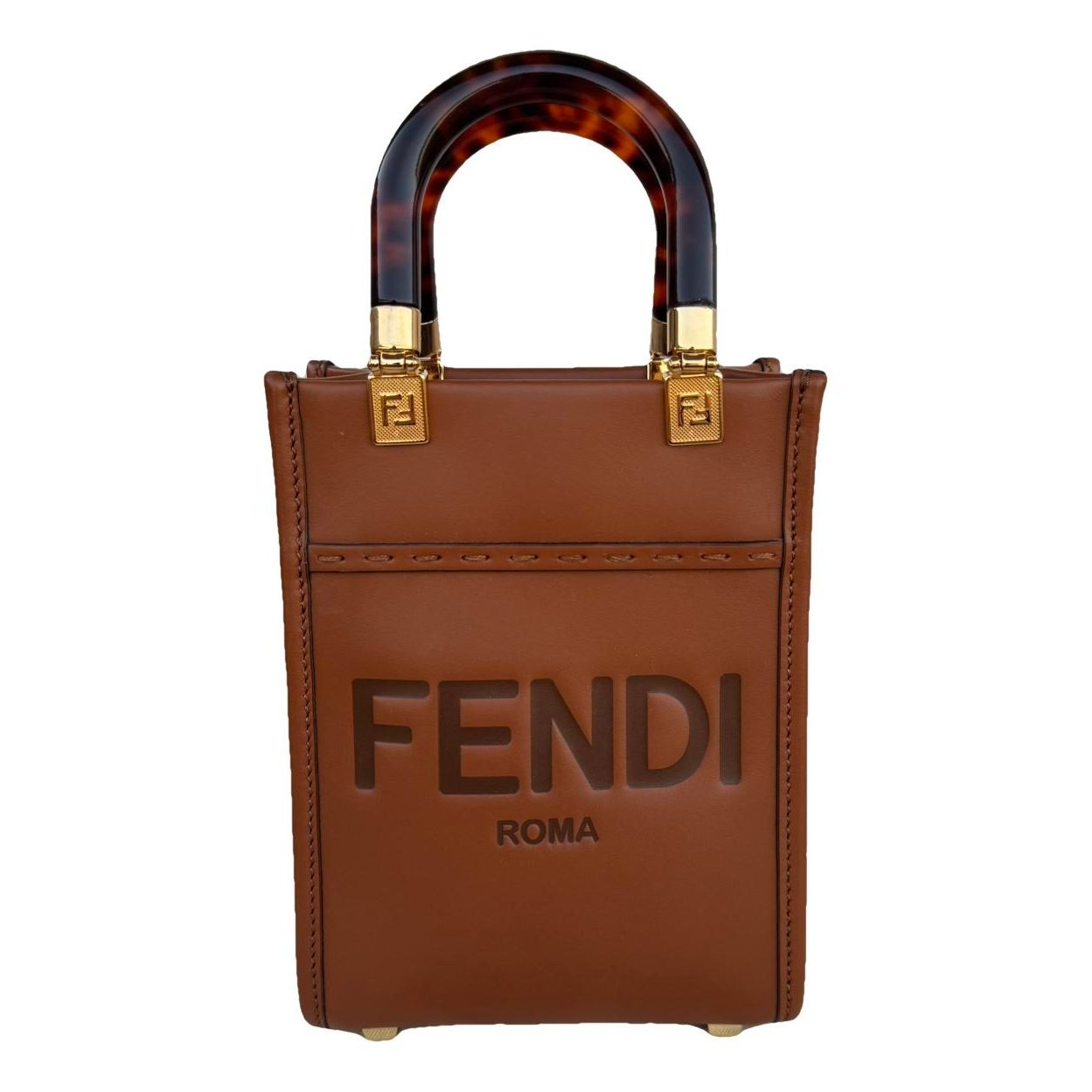 Sunshine leather tote