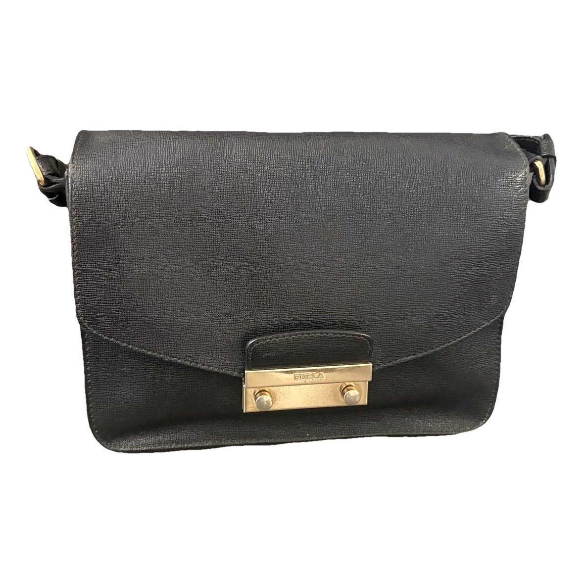 Furla Metropolis leather clutch bag