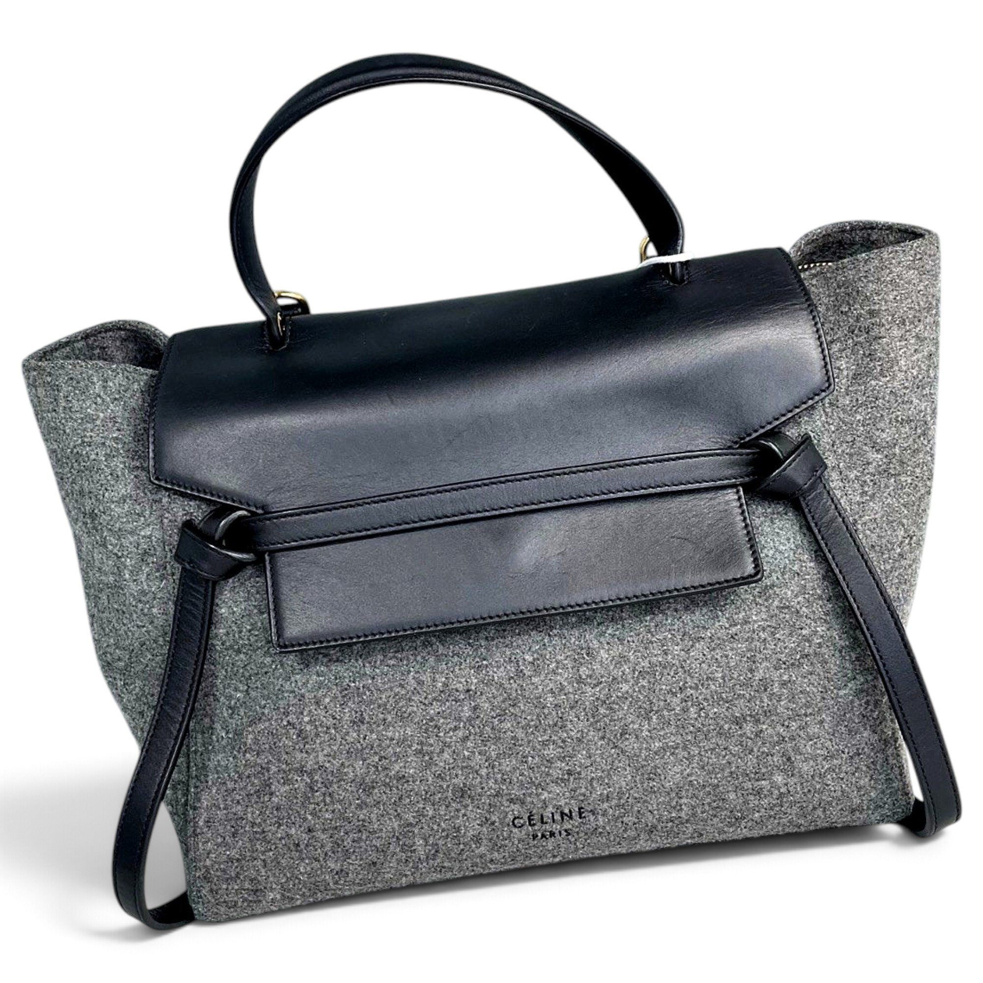 Belt cloth handbag