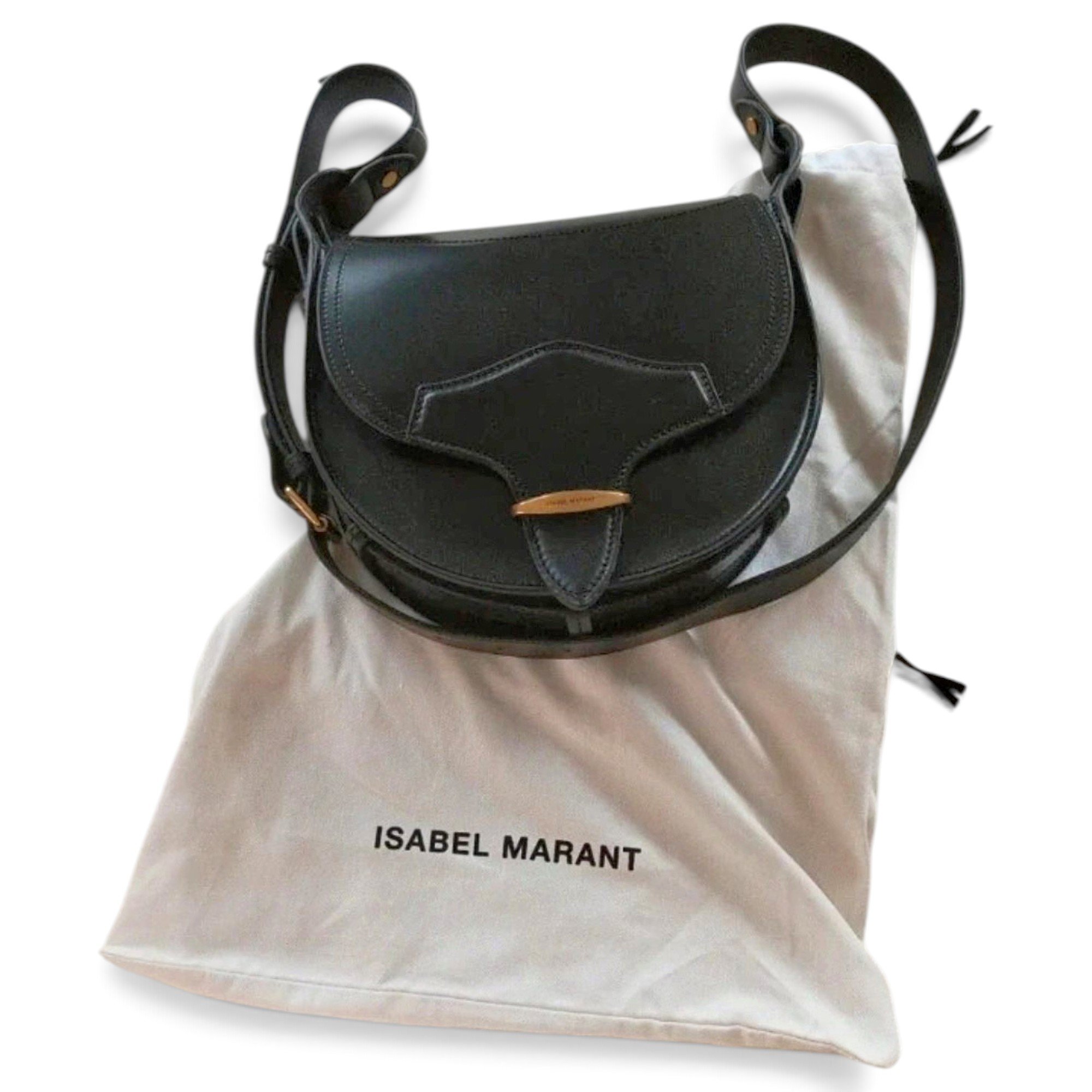 Leather crossbody bag