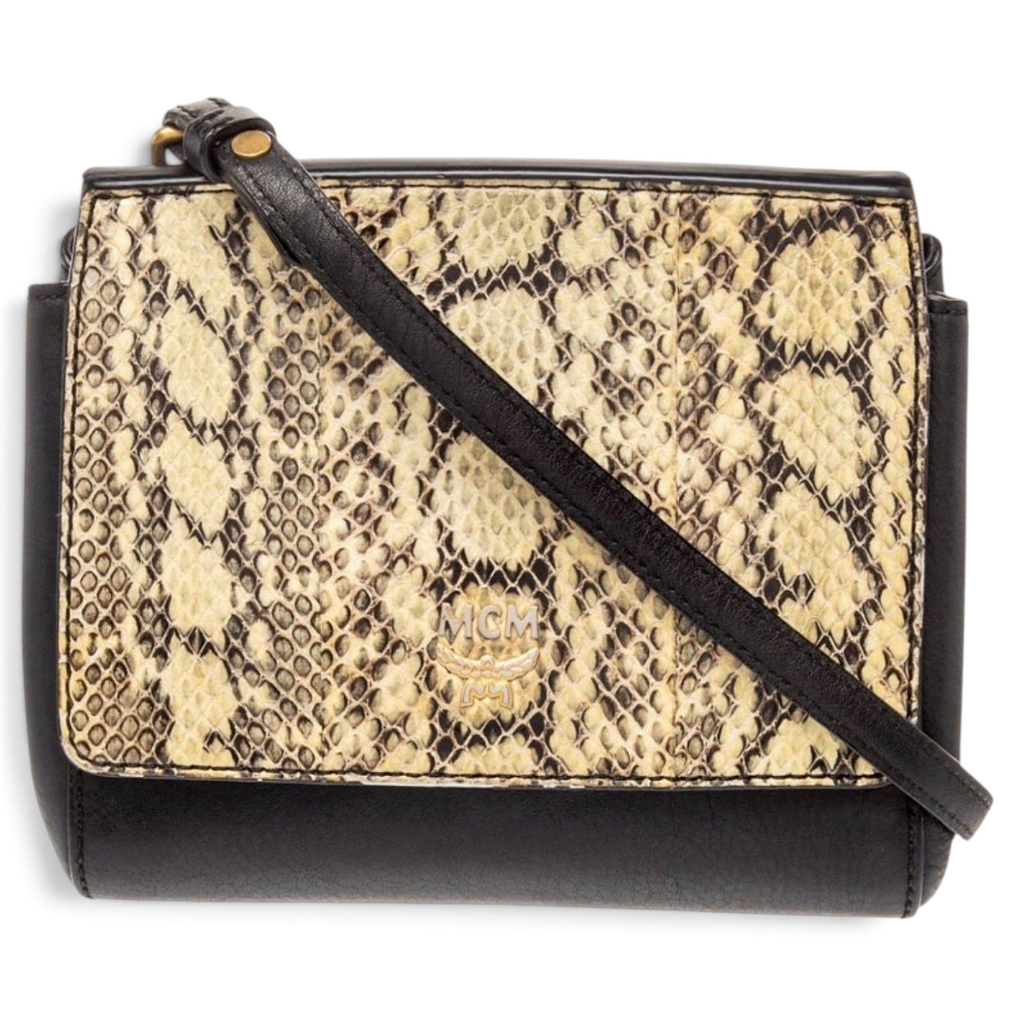 MCM Patricia leather crossbody bag