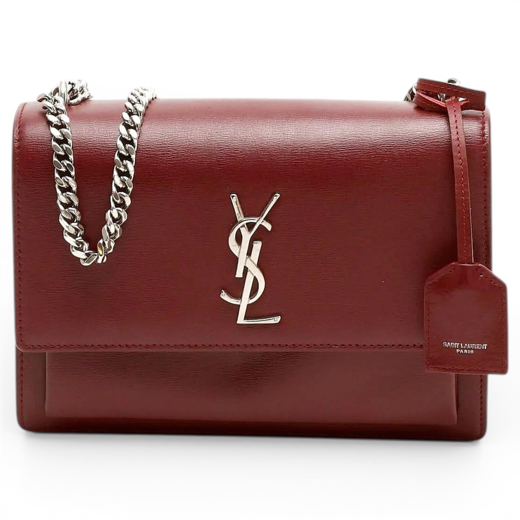 Sunset leather handbag