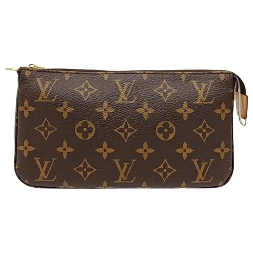 Maxi Multi Pochette Accessoires leather handbag