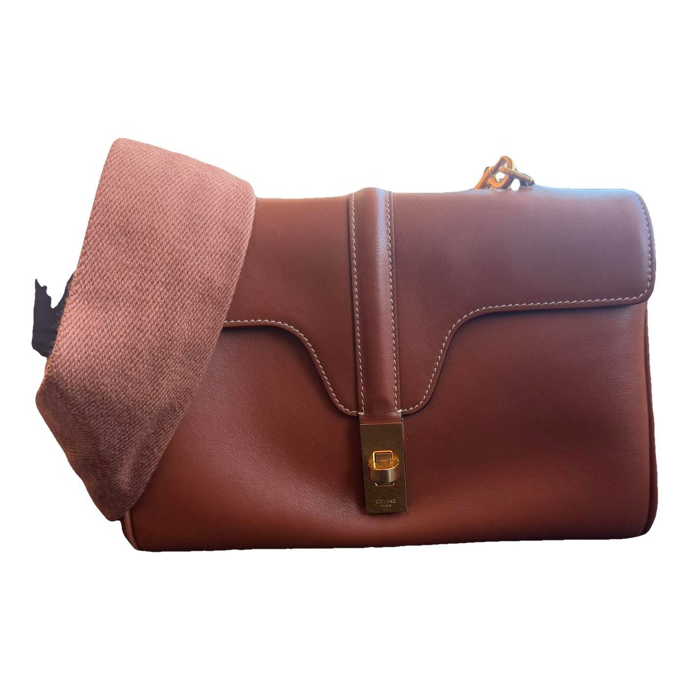 Leather crossbody bag