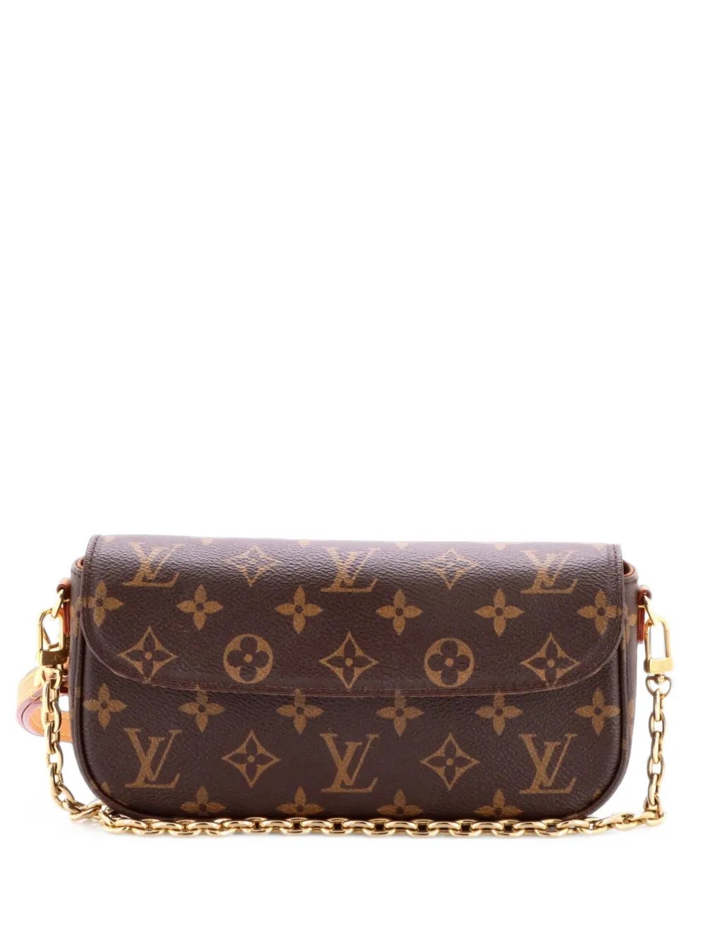 Ivy Wallet on Chain Monogram Canvas shoulder bag