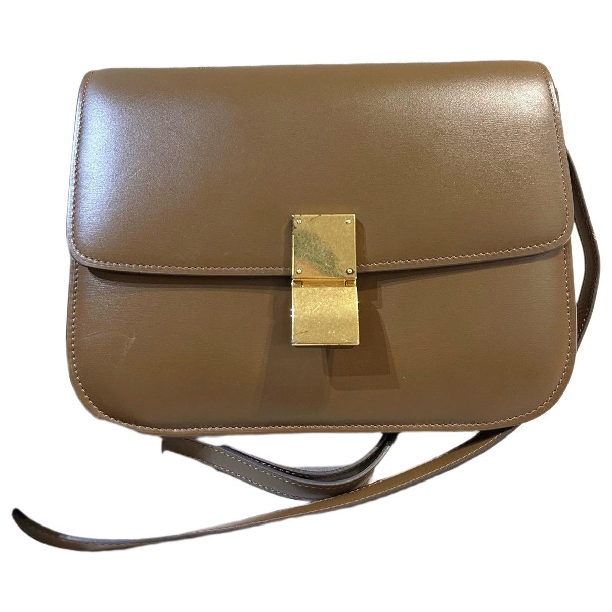 Classic leather handbag