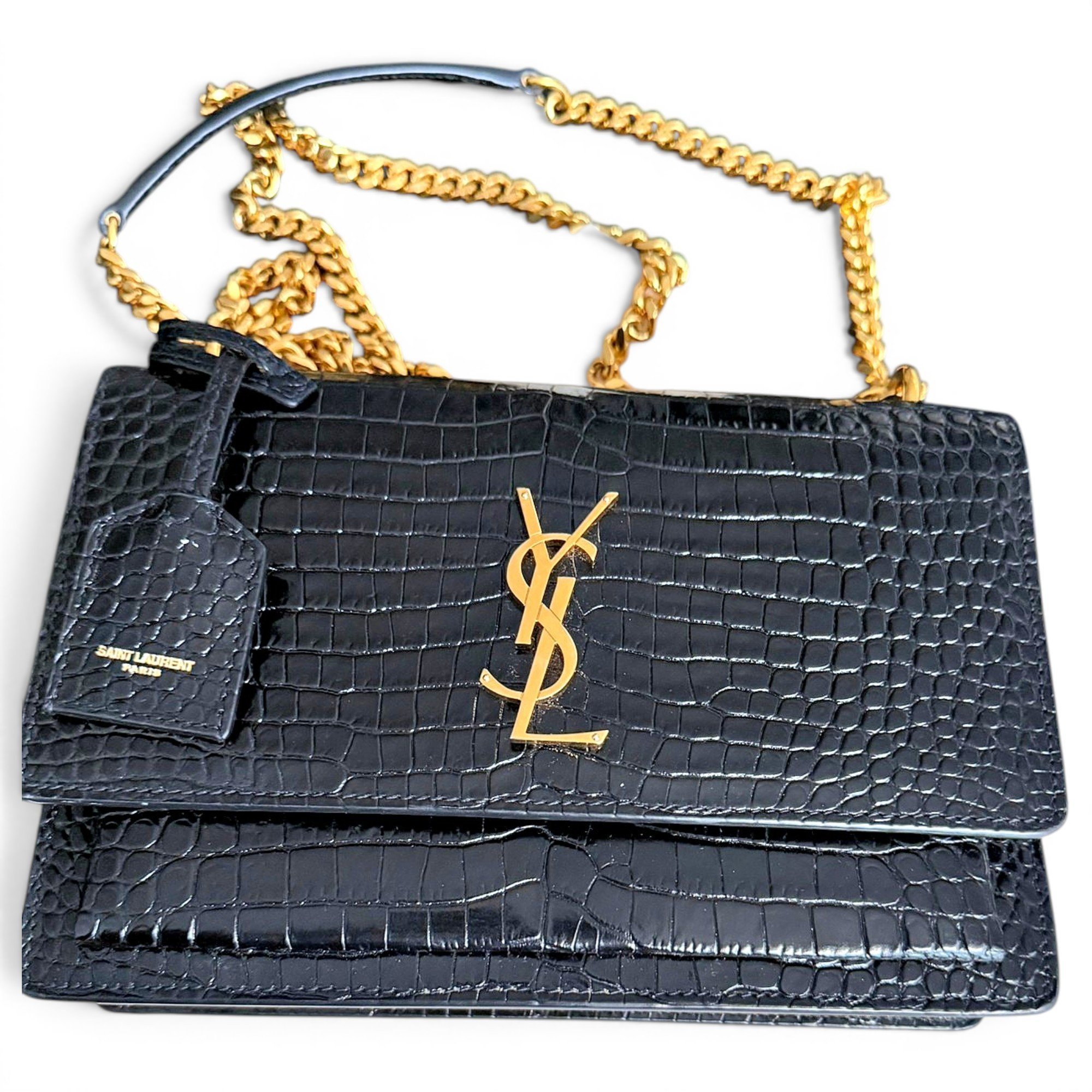 Leather crossbody bag