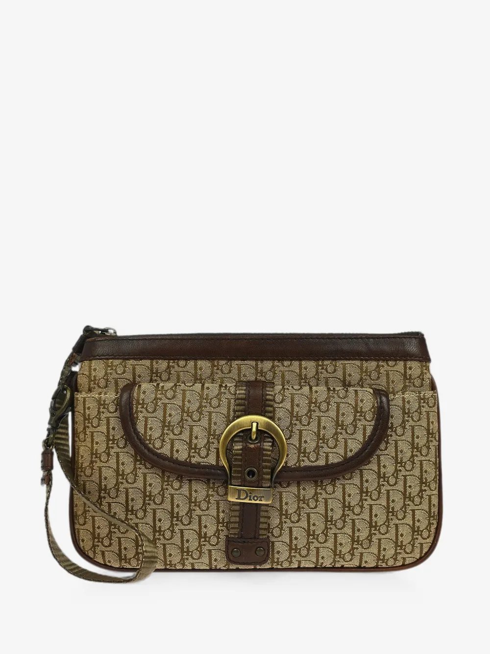 2001 Trotter buckle clutch bag