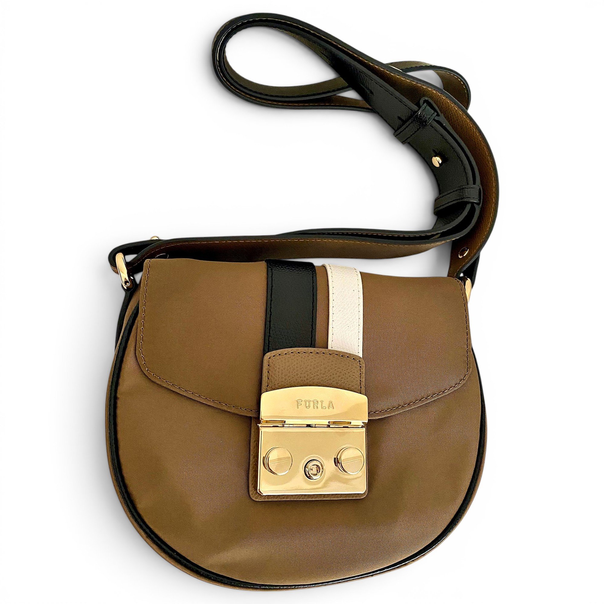 Metropolis cloth crossbody bag