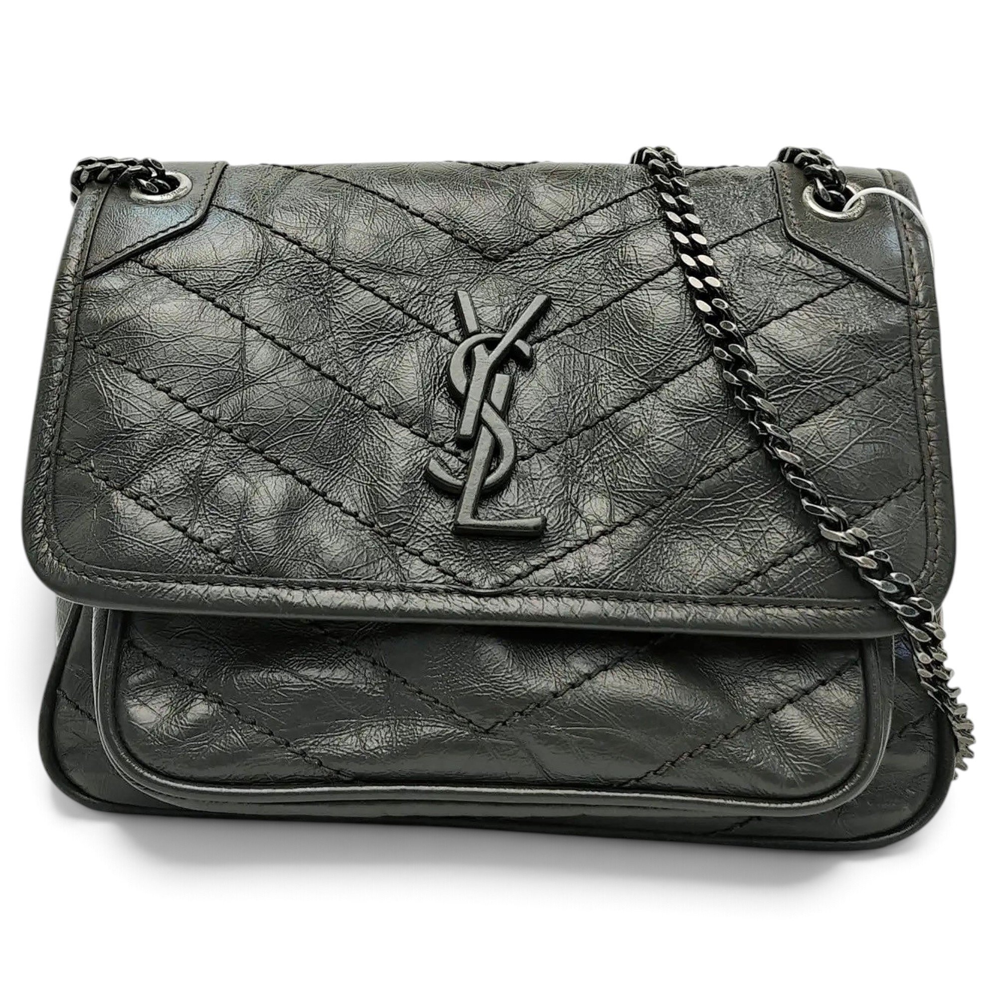 Niki leather crossbody bag