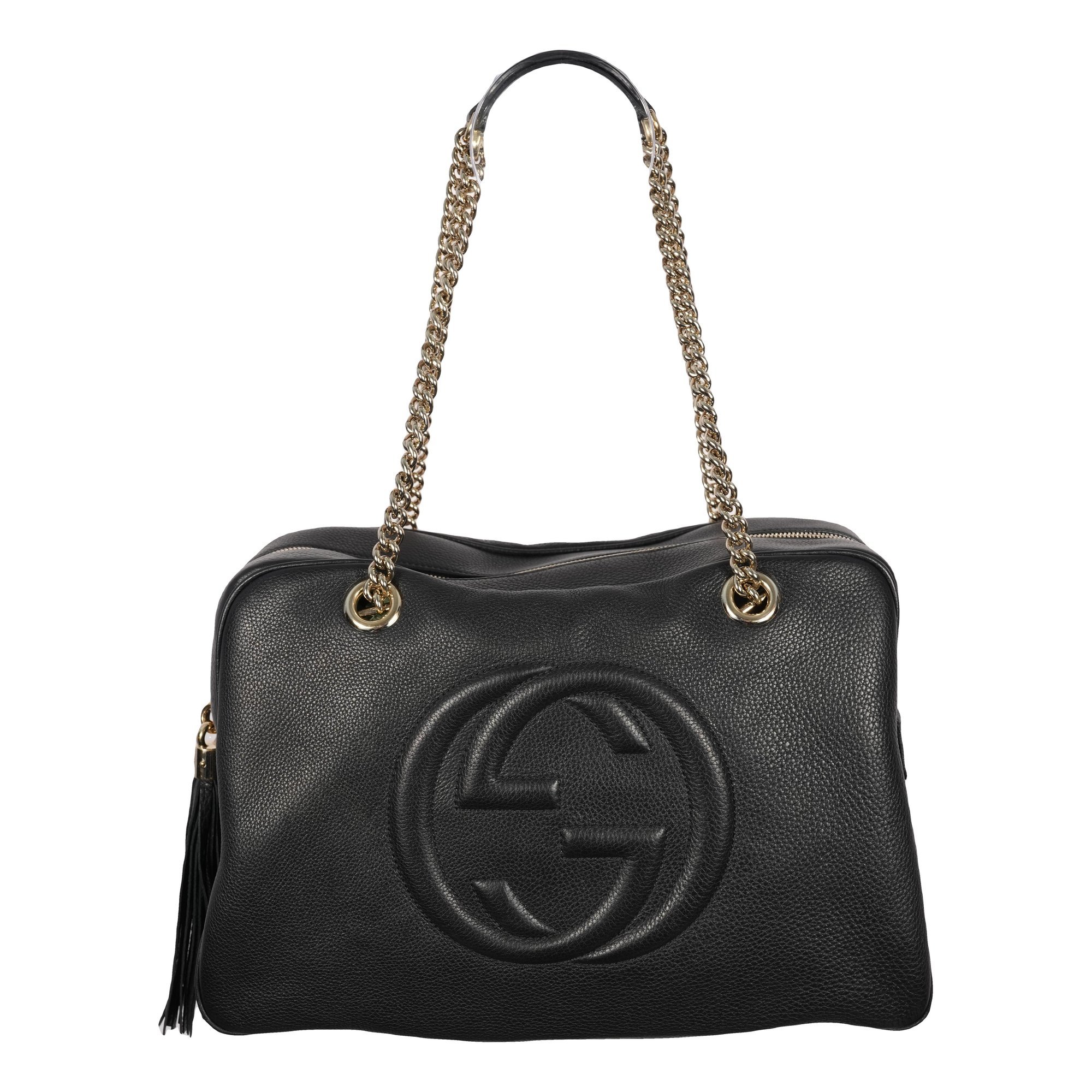 Soho Double Chain leather handbag