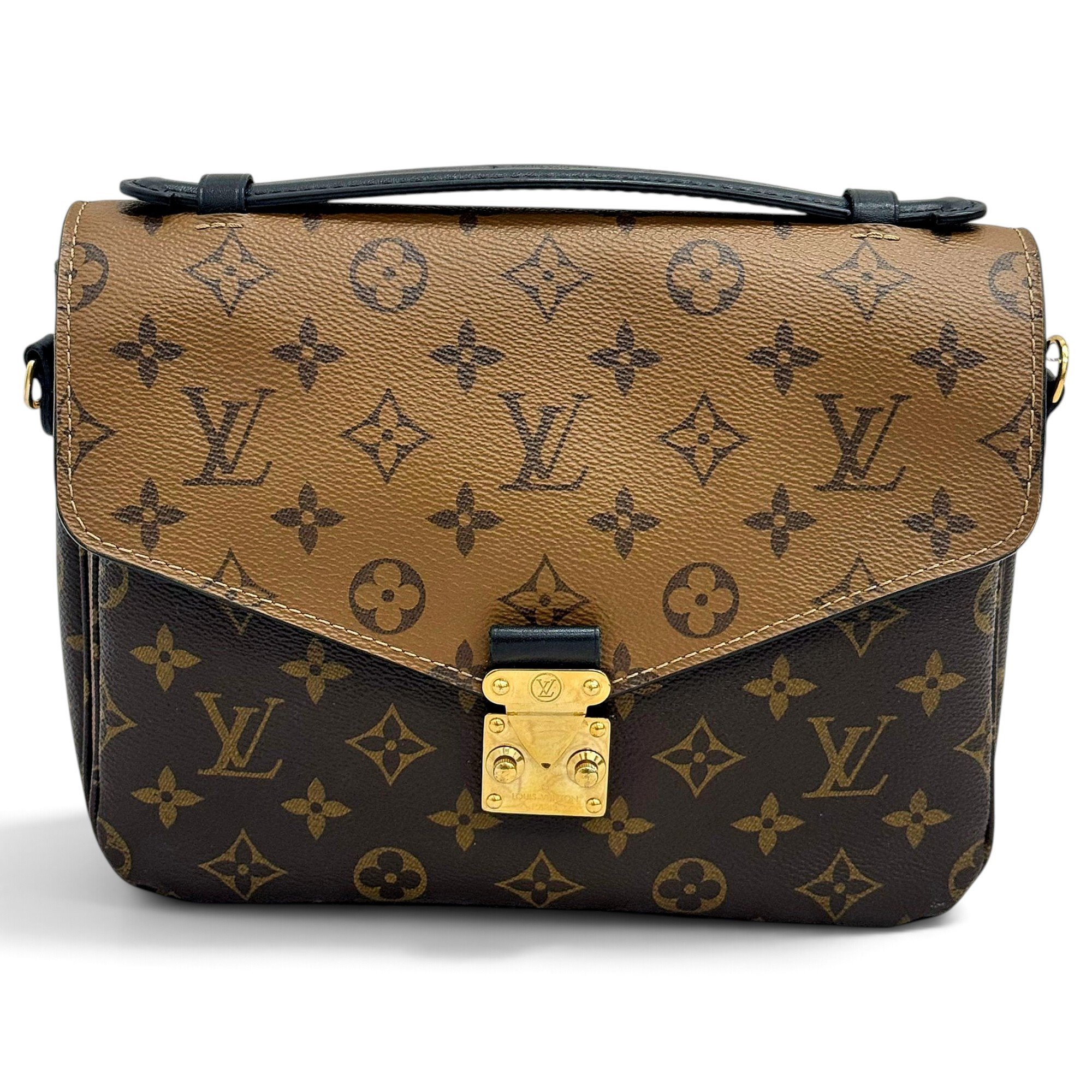Metis leather handbag