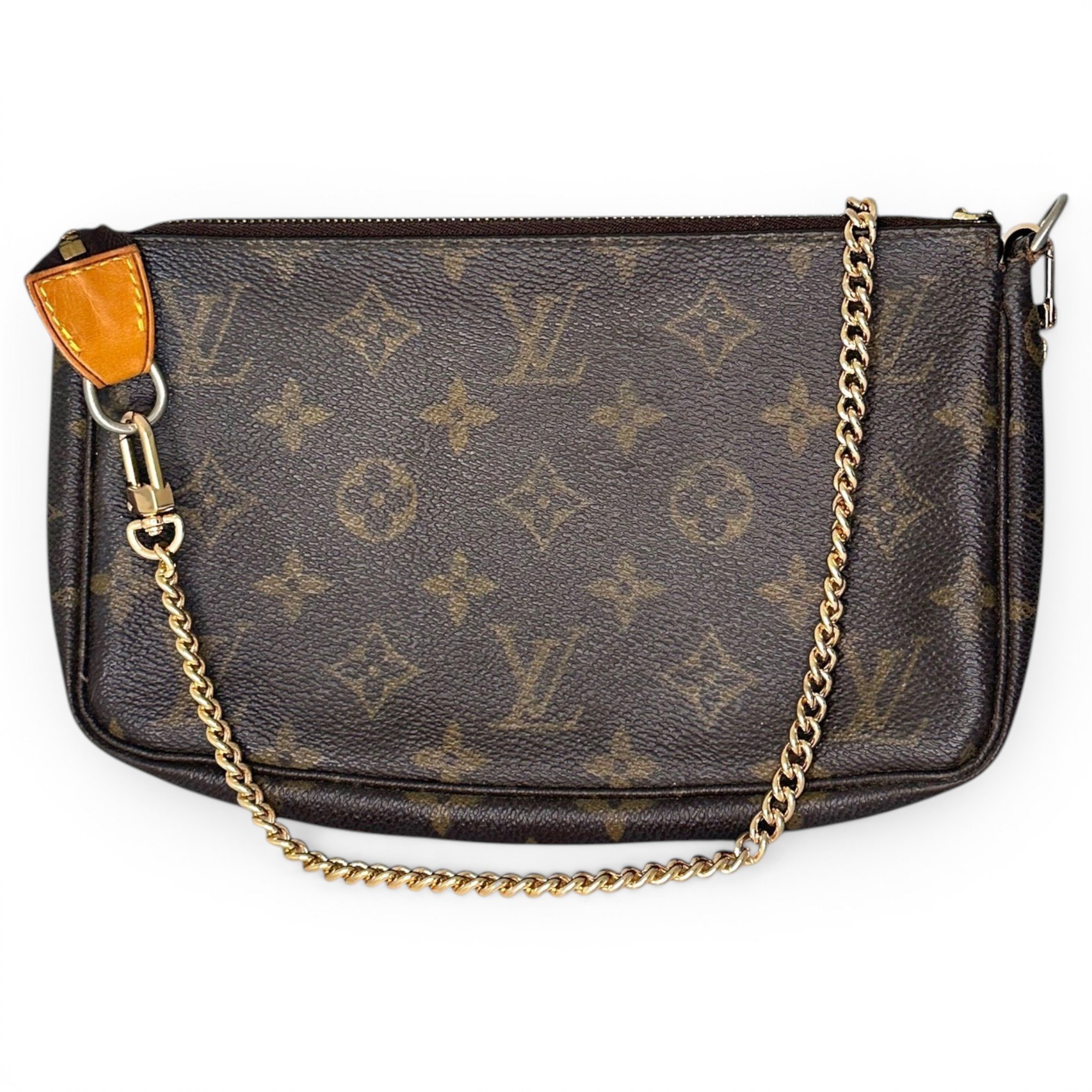 Pochette Accessoire leather handbag
