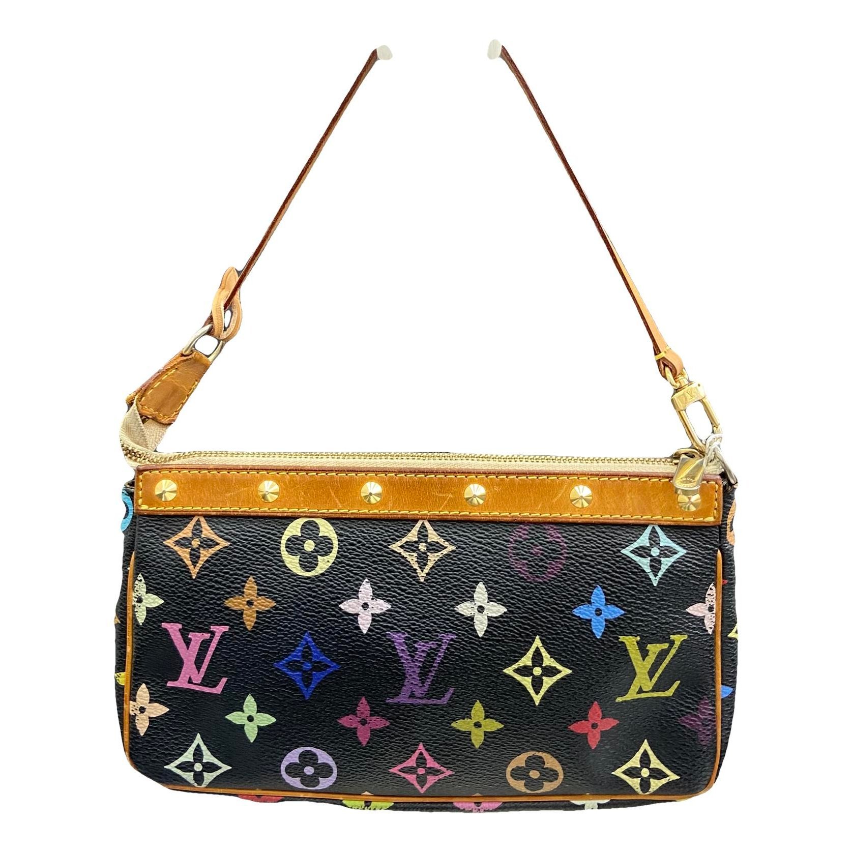 Pochette Accessoire leather handbag