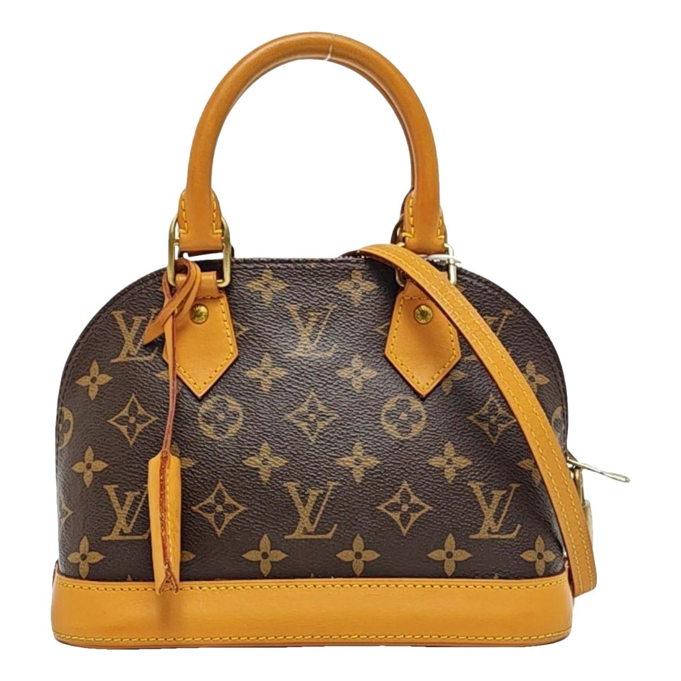 Alma leather handbag