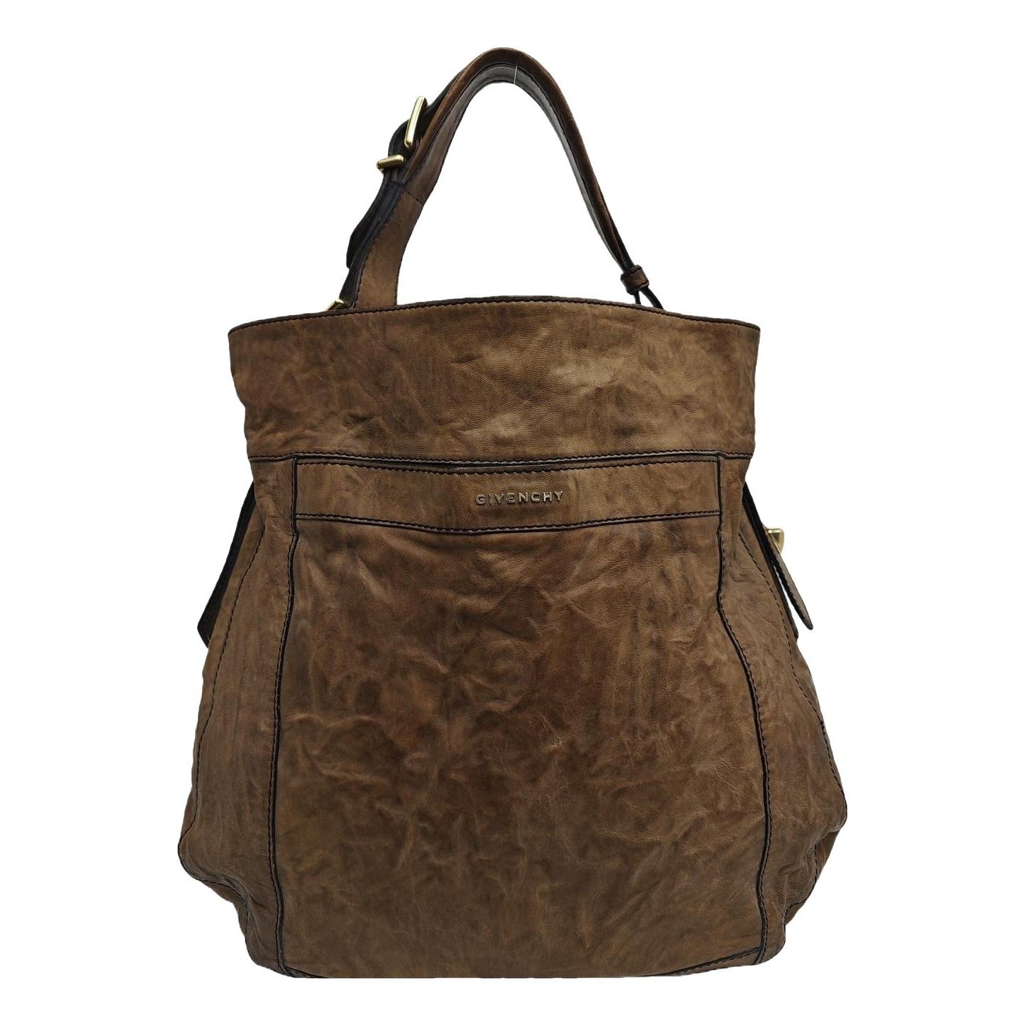 Leather handbag