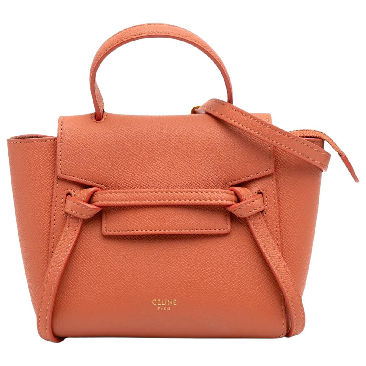 Belt leather mini bag