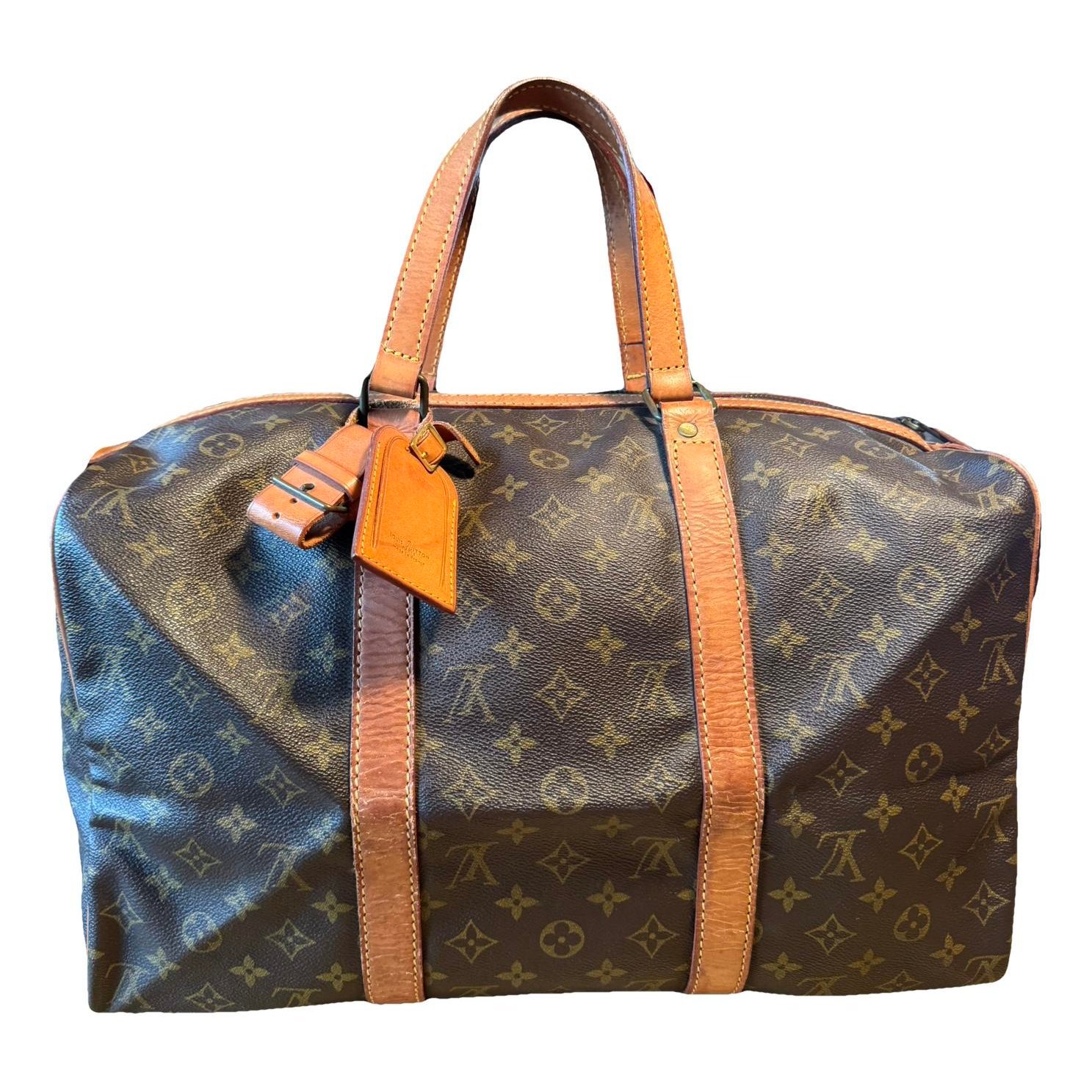 Sac souple leather bag