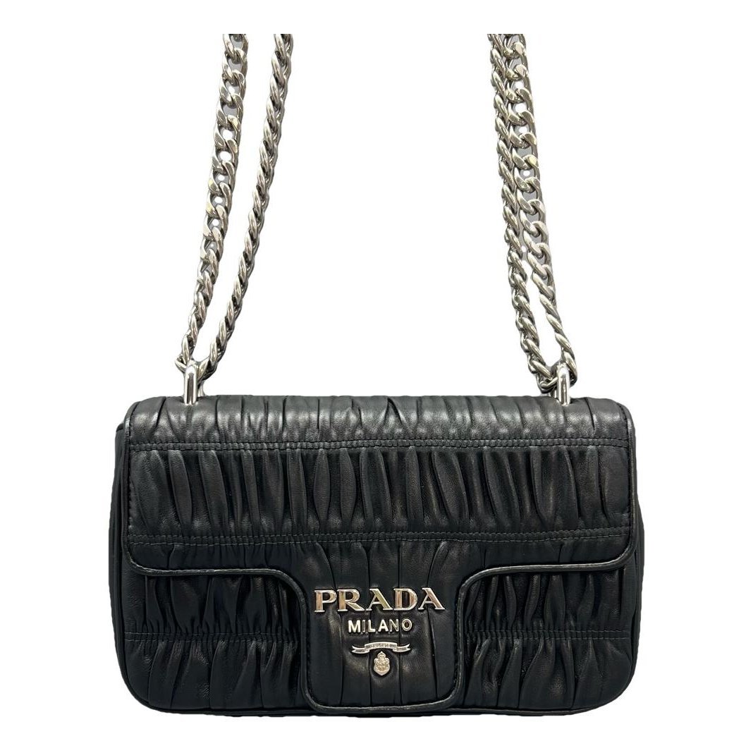 Diagramme leather handbag